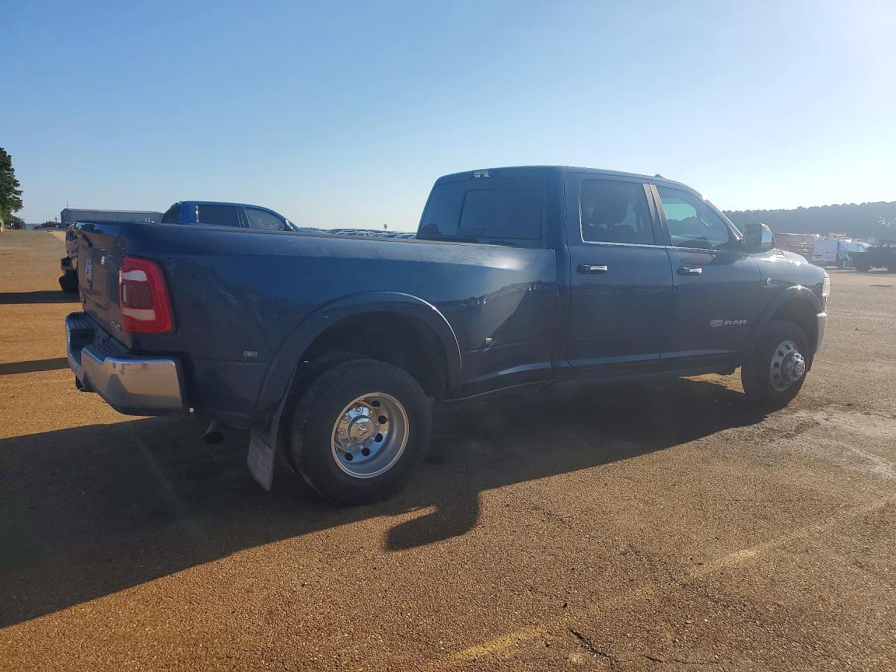 2022 Ram 3500 Longhorn Blue vin: 3C63RRKL8NG216560
