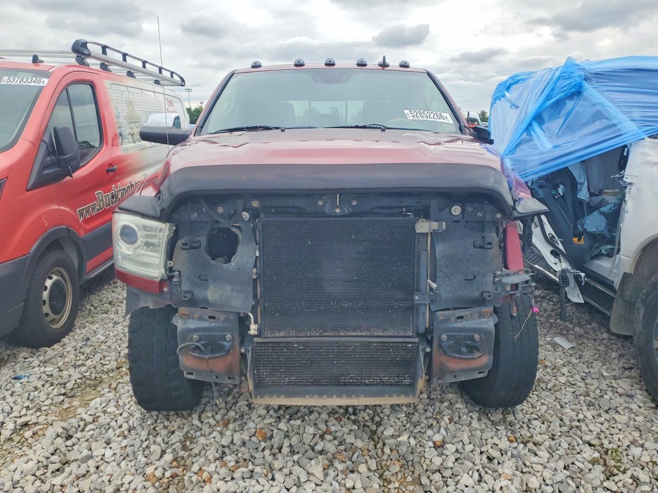 2013 Ram 3500 Longhorn Burgundy vin: 3C63RRNL3DG544558