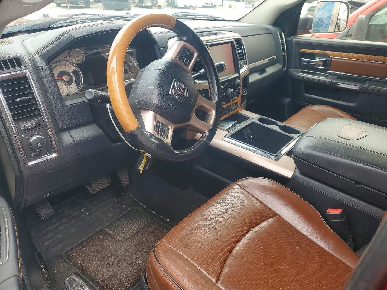 2013 Ram 3500 Longhorn Burgundy vin: 3C63RRNL3DG544558