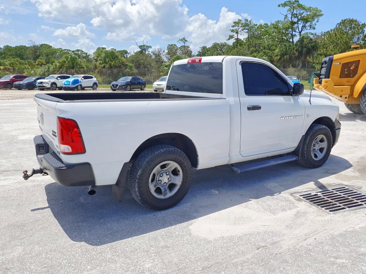 2012 Dodge Ram 1500 St White vin: 3C6JD6AP5CG226937