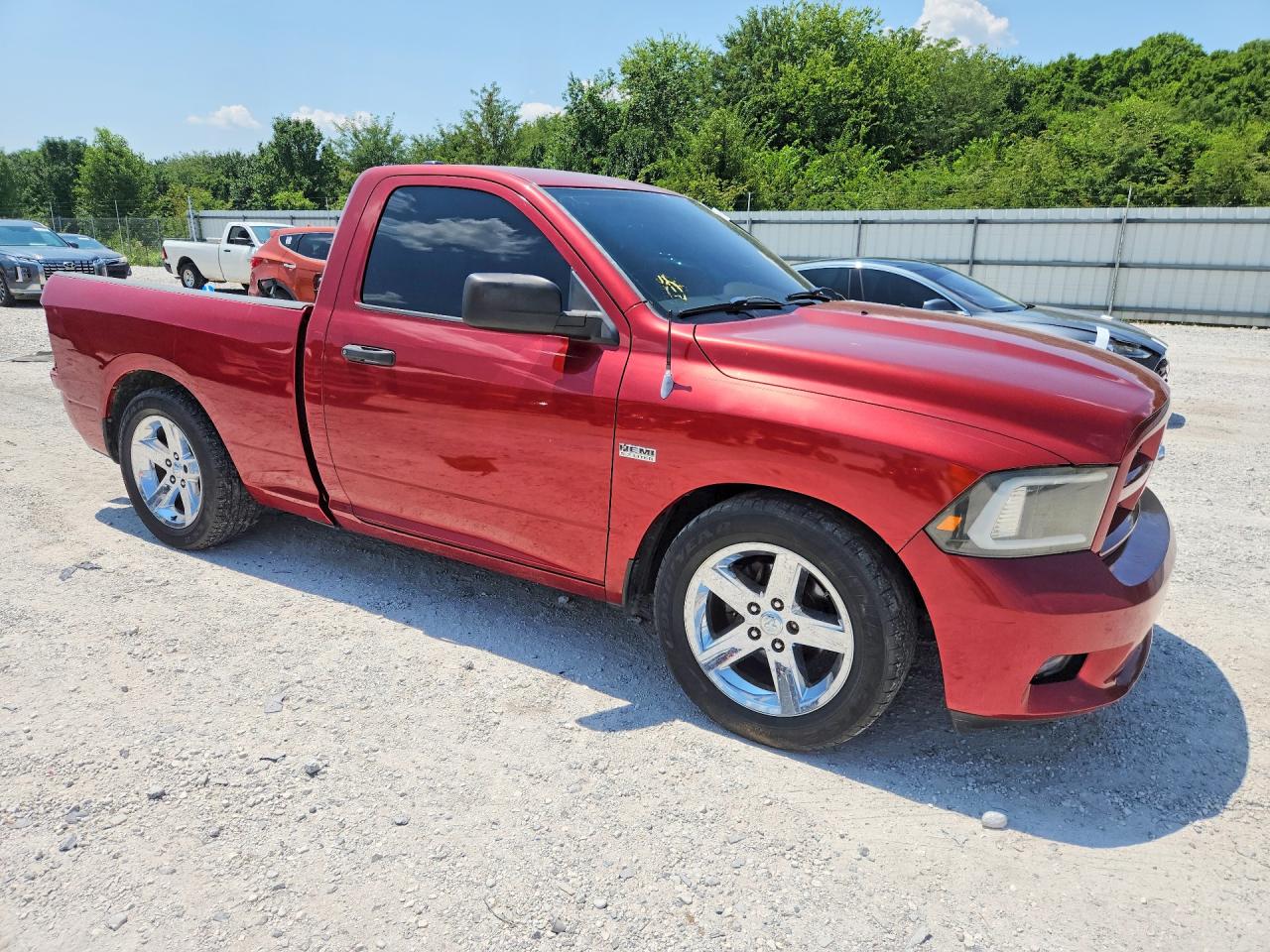 2012 Dodge Ram 1500 St Maroon vin: 3C6JD6AT0CG273046