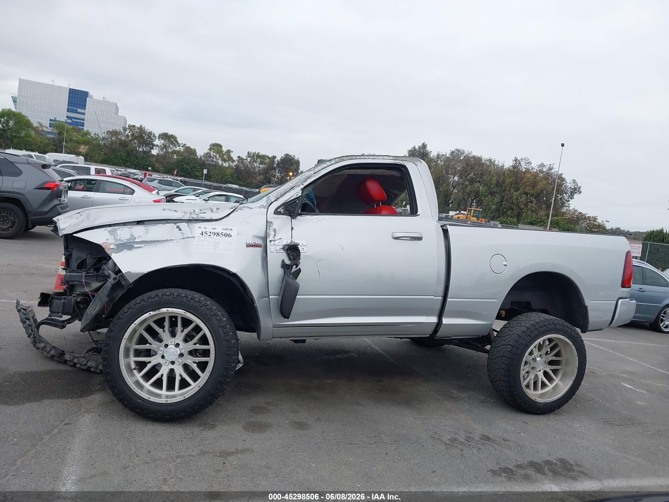 2012 Ram 1500 St Silver vin: 3C6JD6AT1CG162795