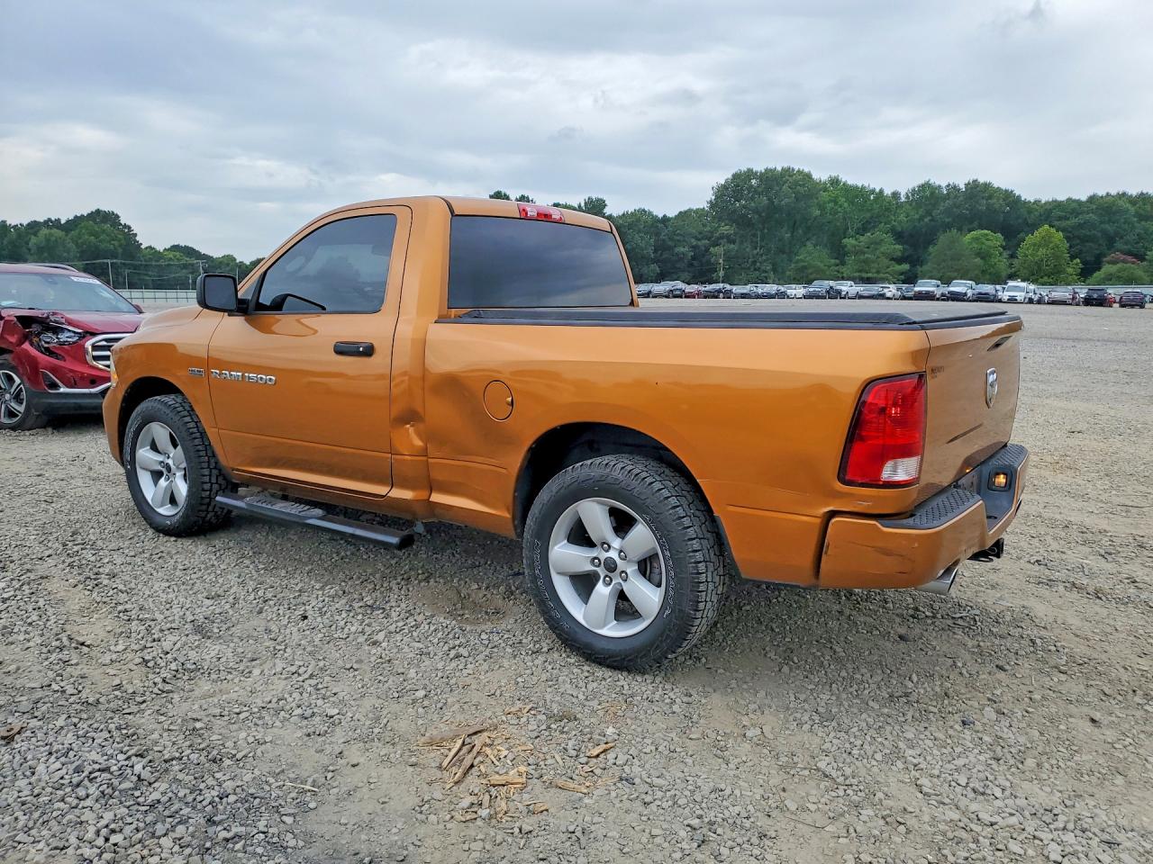 2012 Dodge Ram 1500 St Orange vin: 3C6JD6AT2CG248858