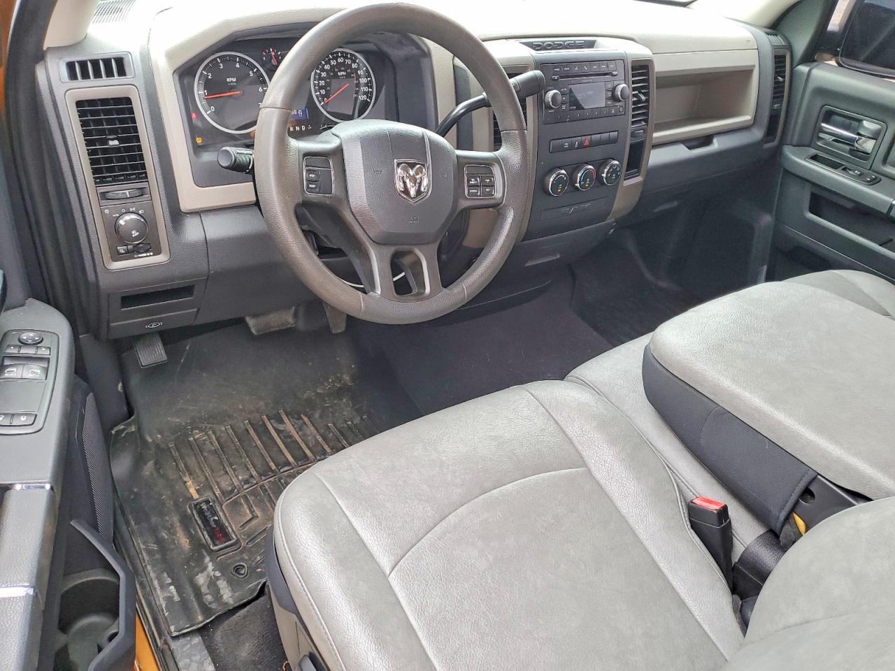 2012 Dodge Ram 1500 St Orange vin: 3C6JD6AT2CG248858