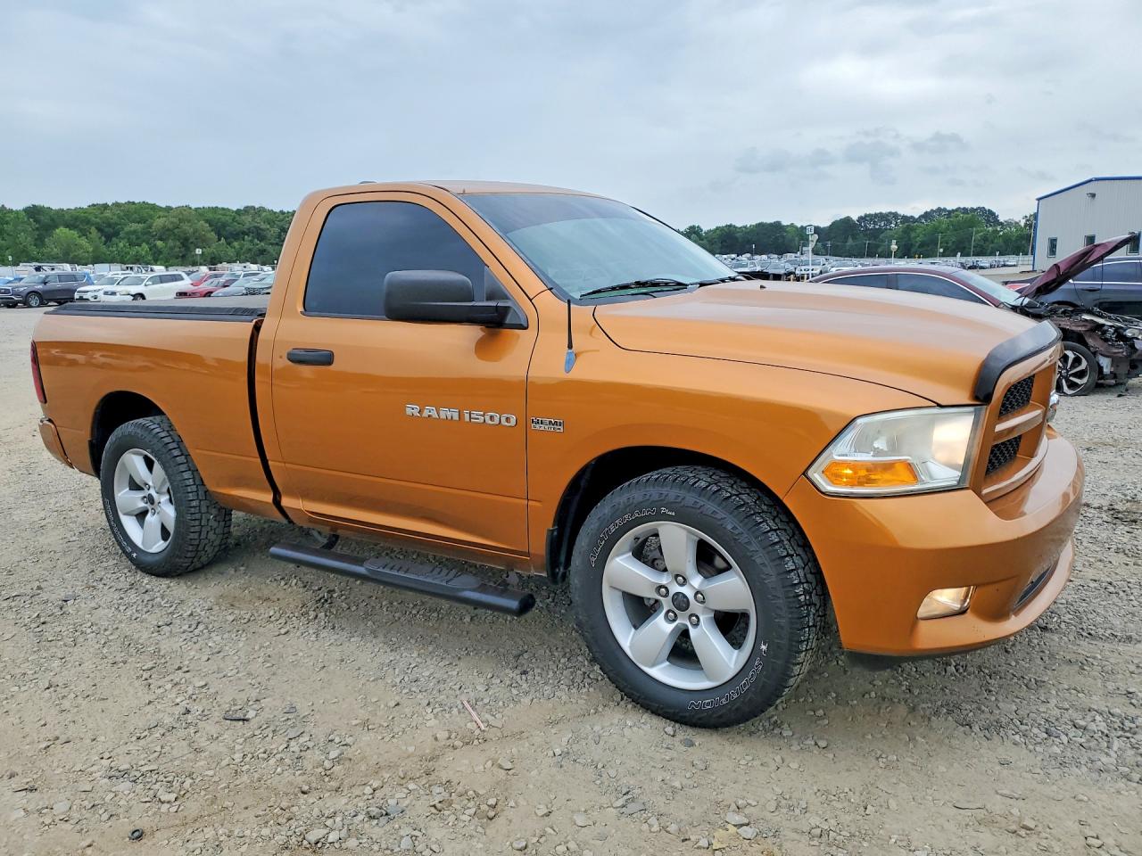 2012 Dodge Ram 1500 St Orange vin: 3C6JD6AT2CG248858