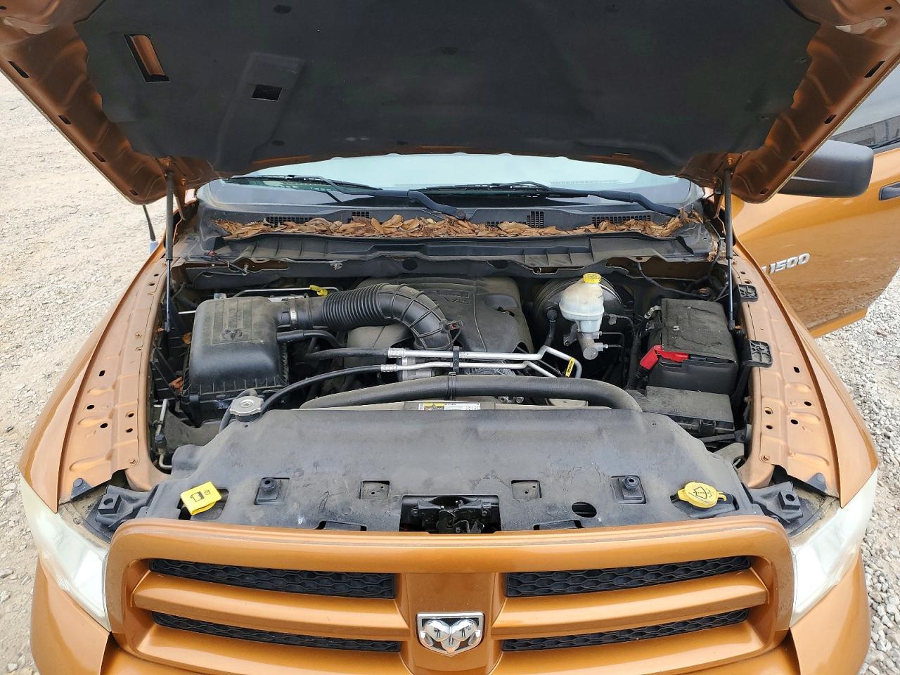 2012 Dodge Ram 1500 St Orange vin: 3C6JD6AT2CG248858