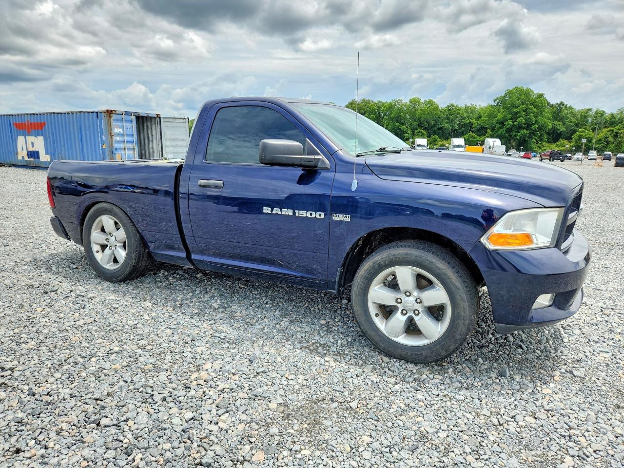 2012 Dodge Ram 1500 St Blue vin: 3C6JD6AT3CG257603