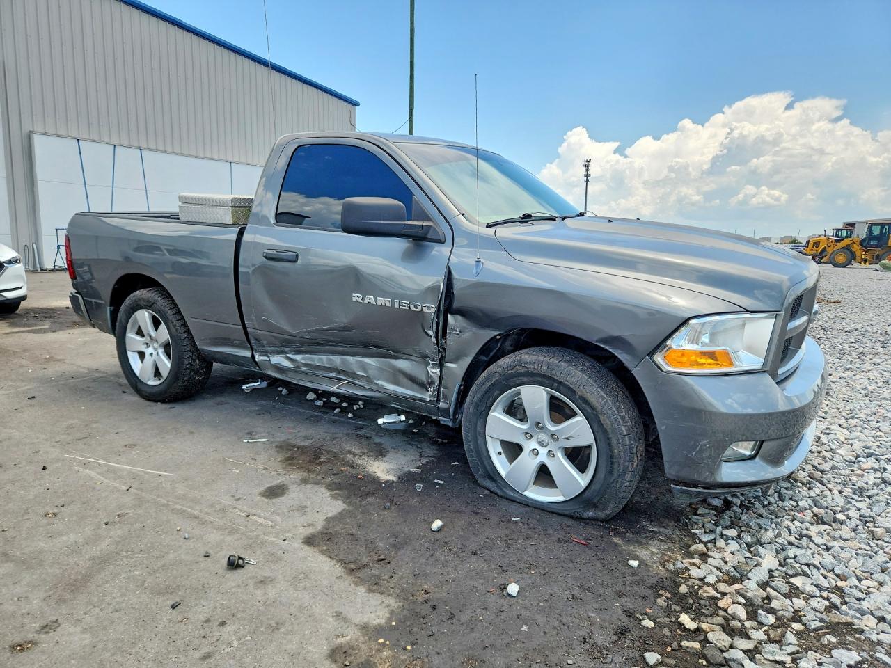 2012 Dodge Ram 1500 St Silver vin: 3C6JD6AT4CG117754