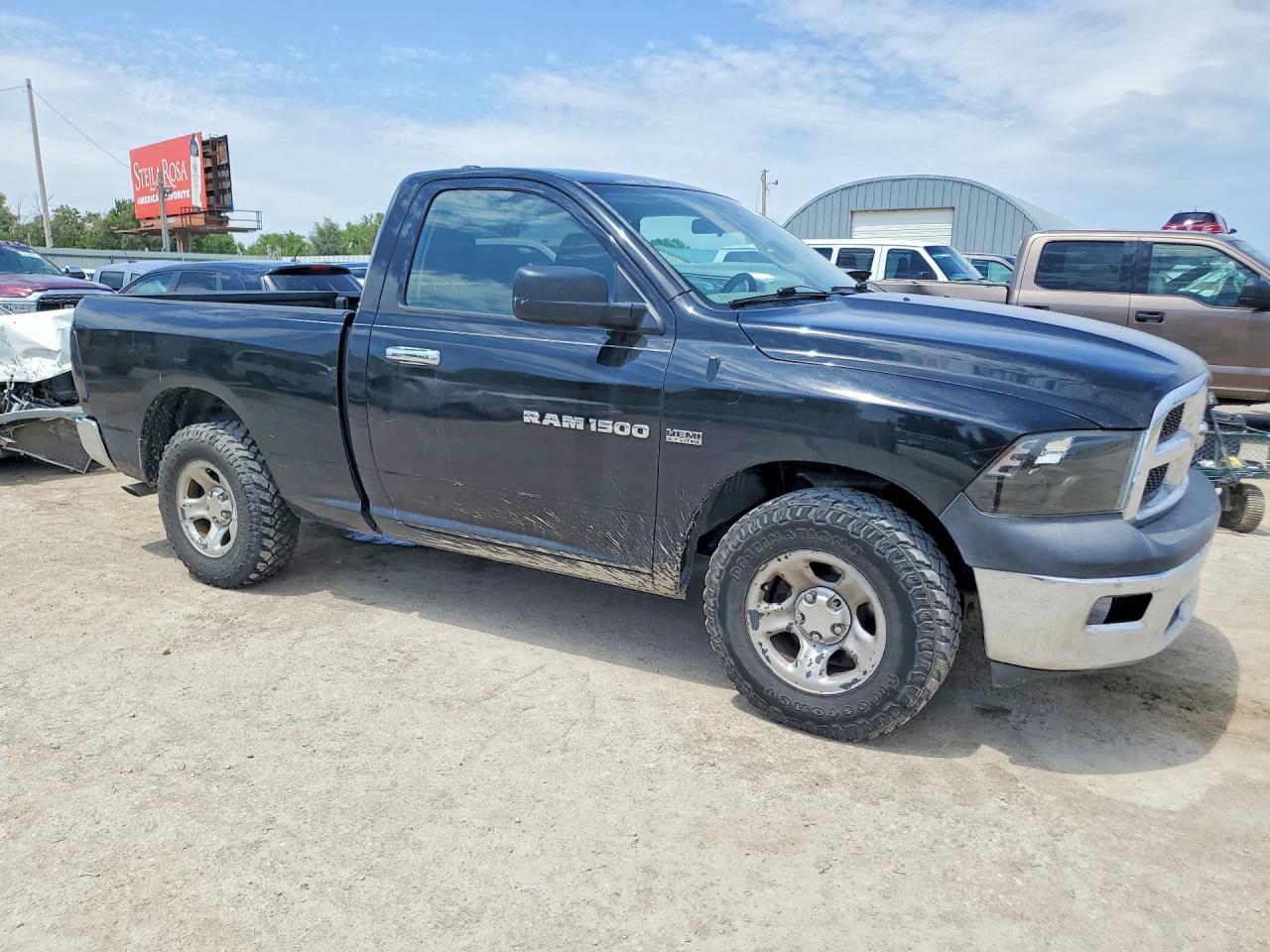 2012 Dodge Ram 1500 St Black vin: 3C6JD6AT6CG109848