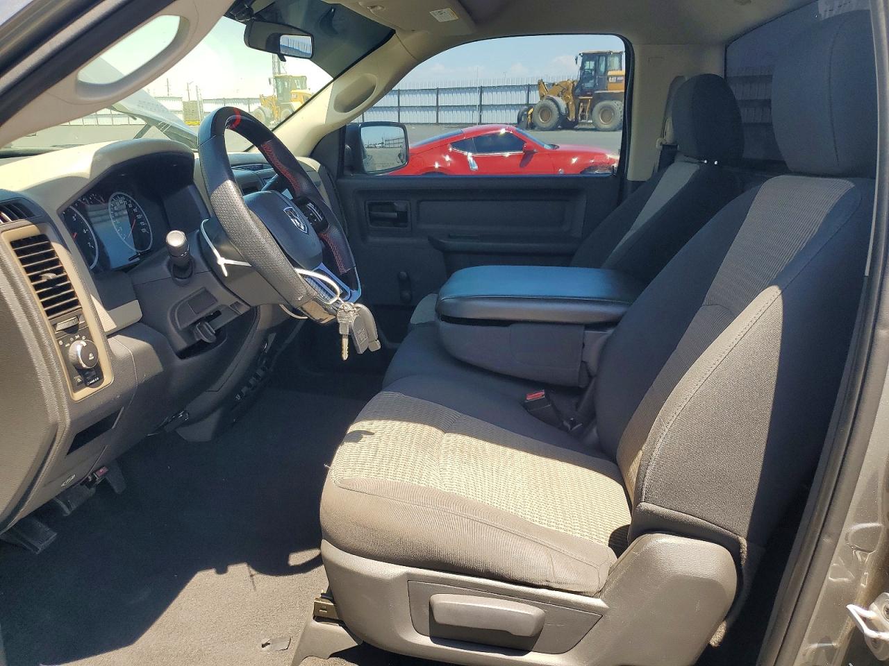 2012 Dodge Ram 1500 St Gray vin: 3C6JD6AT7CG136234