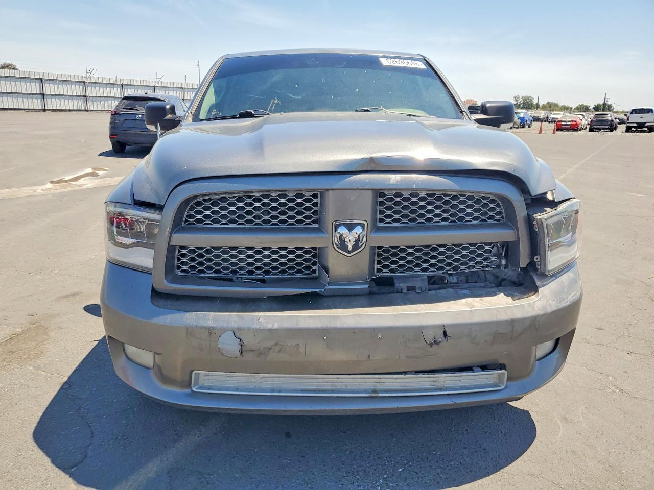 2012 Dodge Ram 1500 St Gray vin: 3C6JD6AT7CG136234