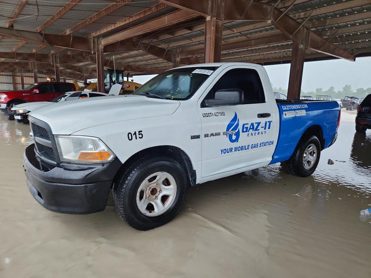 2012 Ram 1500 Tradesman, St Two Tone vin: 3C6JD6AT9CG280092