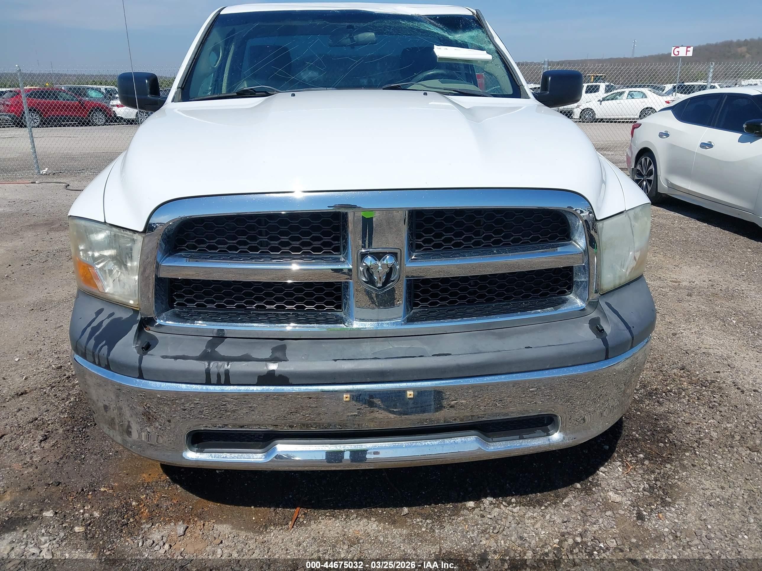 2012 Ram 1500 St White vin: 3C6JD6ATXCG183368