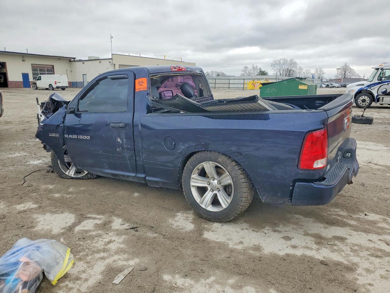 2012 Dodge Ram 1500 St Blue vin: 3C6JD6ATXCG267089