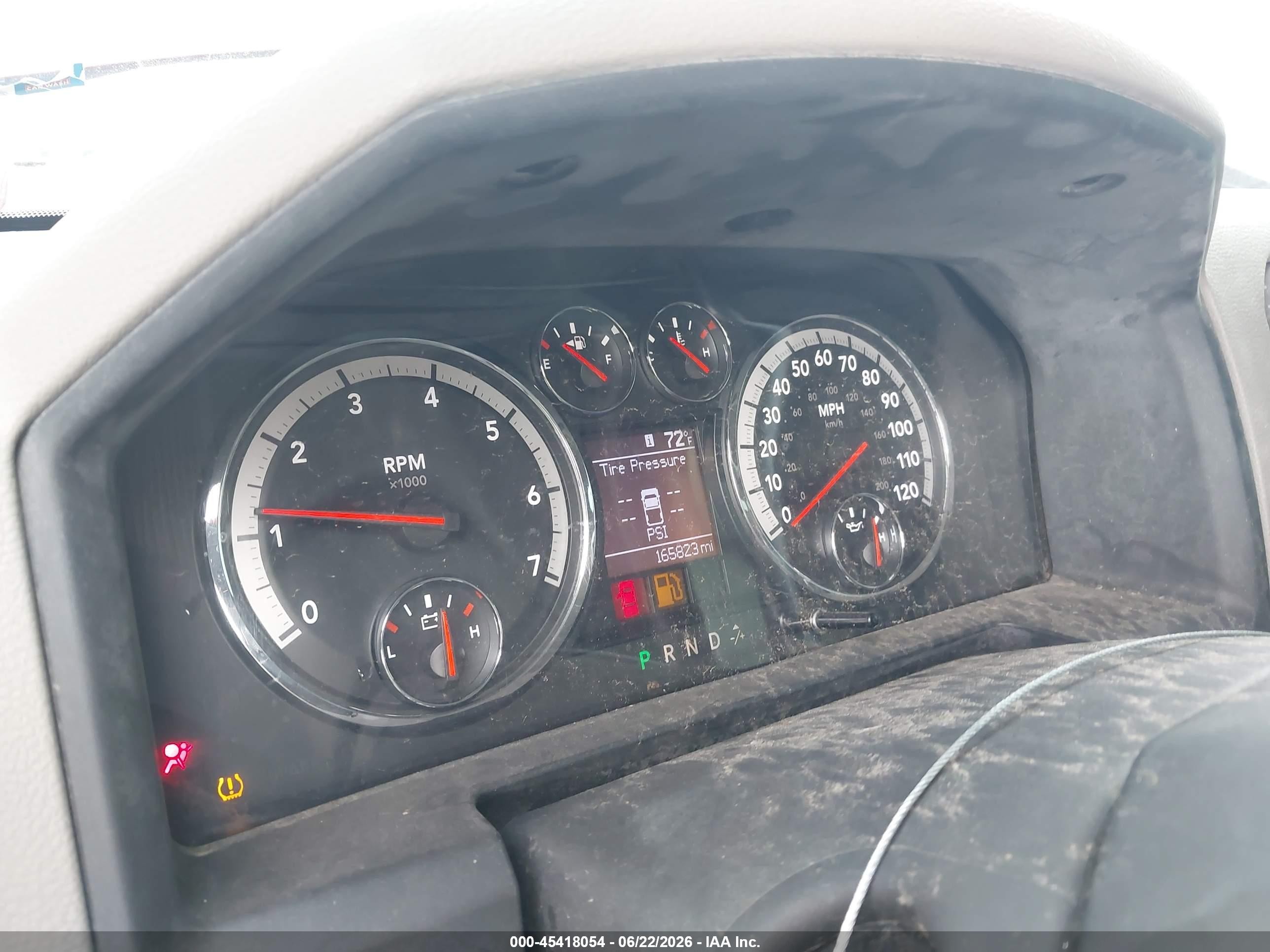 2012 Ram 1500 St Red vin: 3C6JD6ATXCG277752