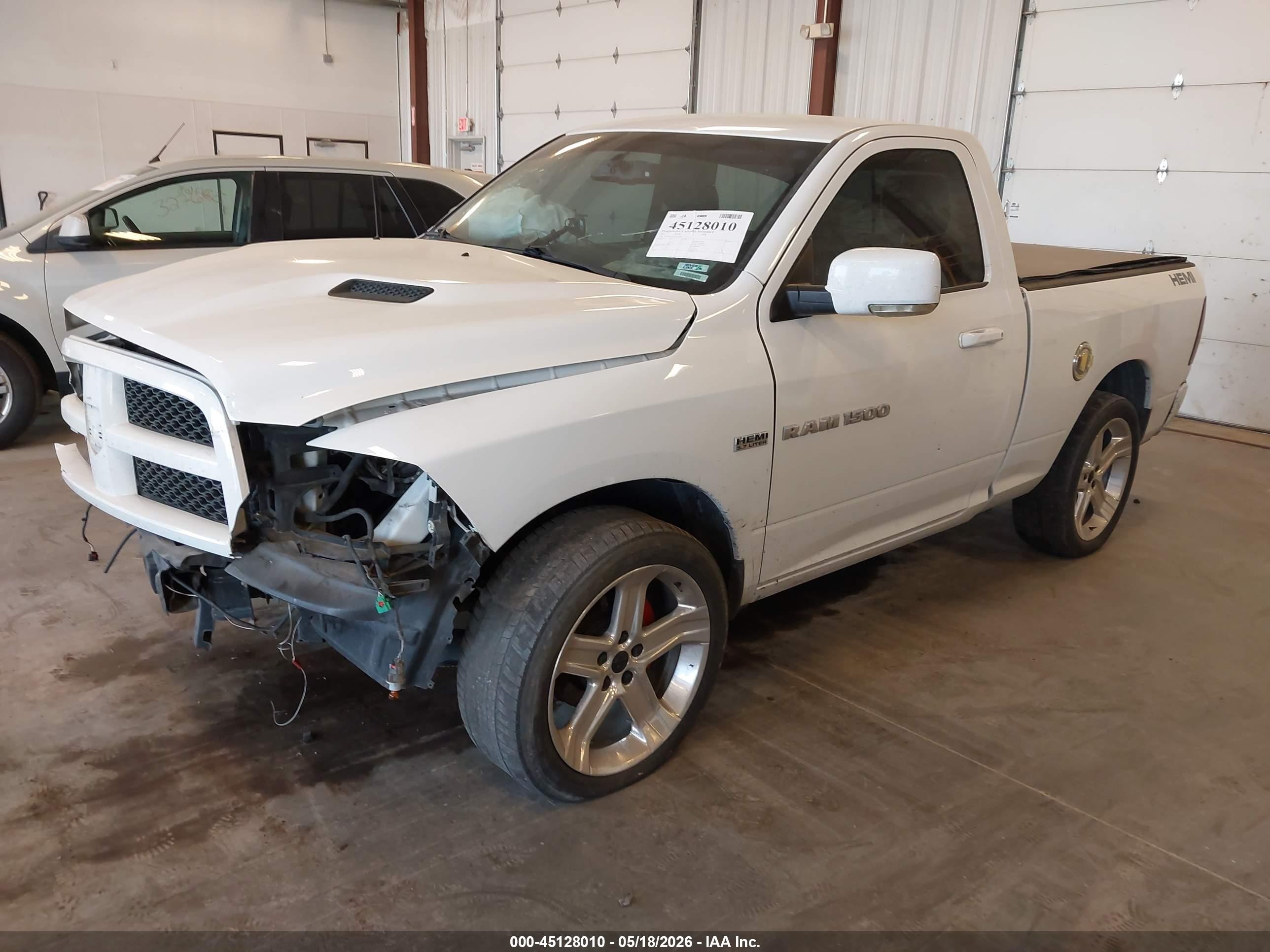 2012 Ram 1500 R/t White vin: 3C6JD6CT3CG267030