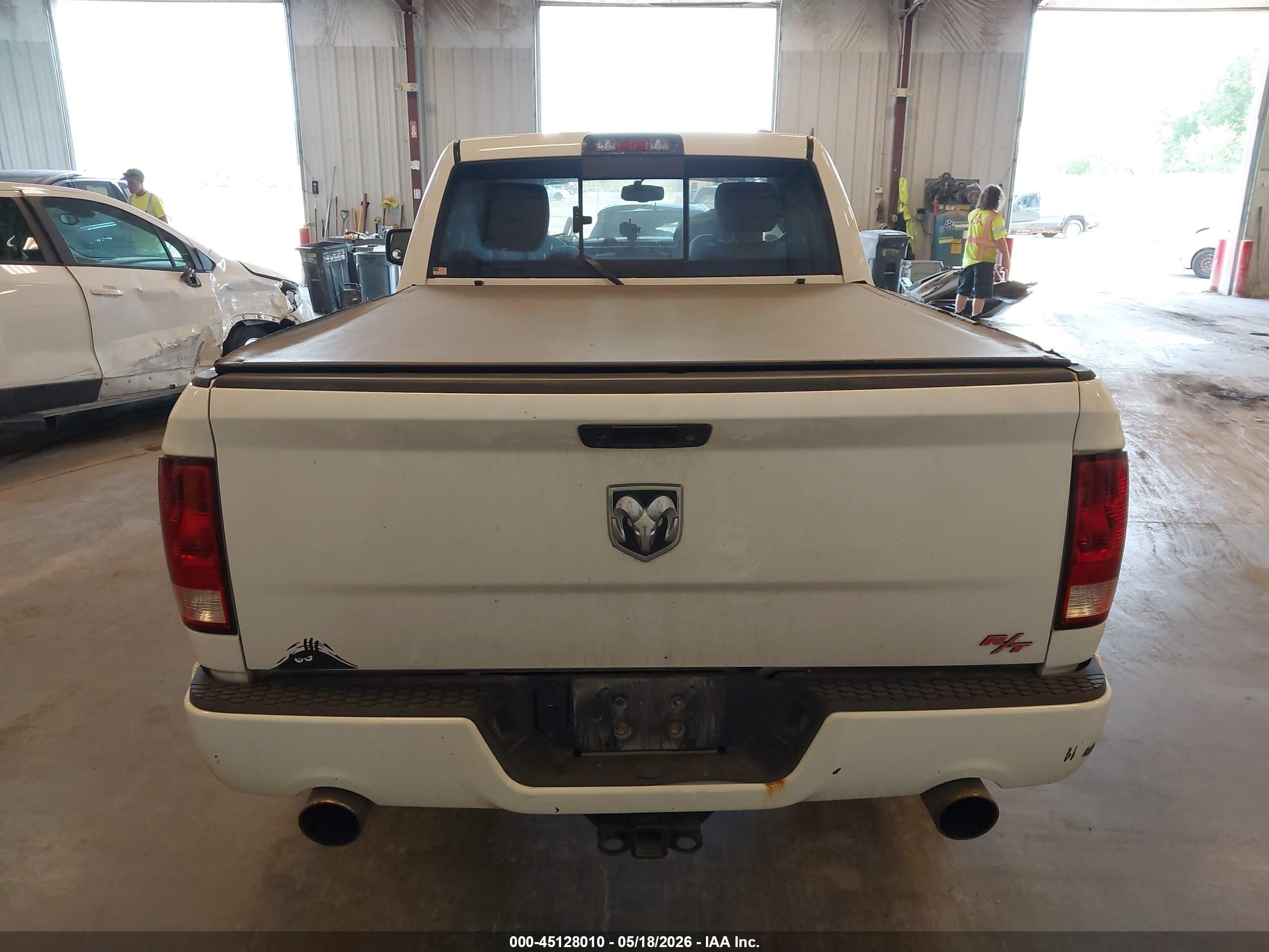 2012 Ram 1500 R/t White vin: 3C6JD6CT3CG267030