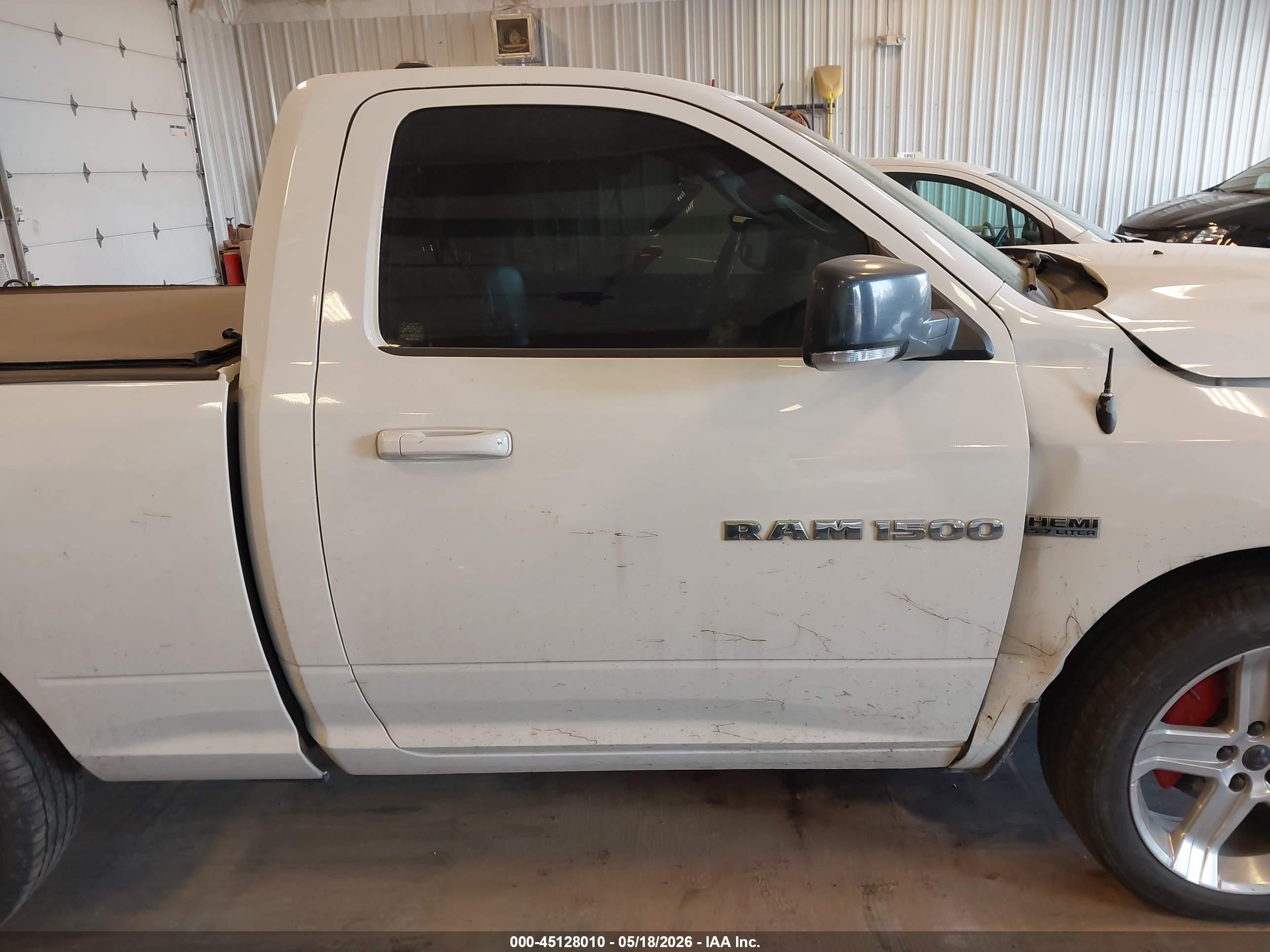 2012 Ram 1500 R/t White vin: 3C6JD6CT3CG267030