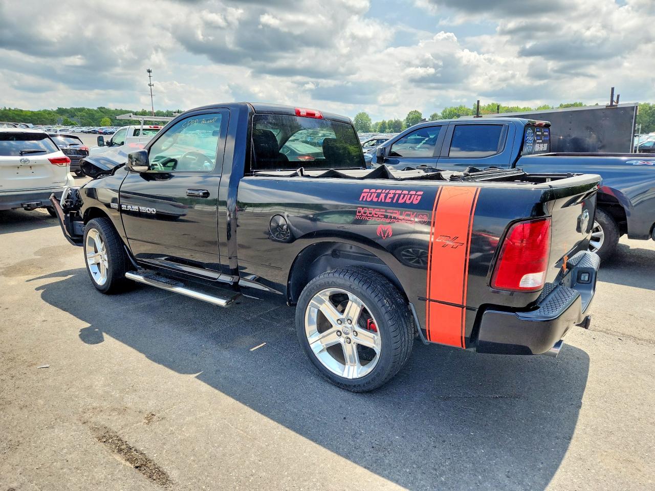2012 Dodge Ram 1500 Sport Black vin: 3C6JD6CT4CG169236