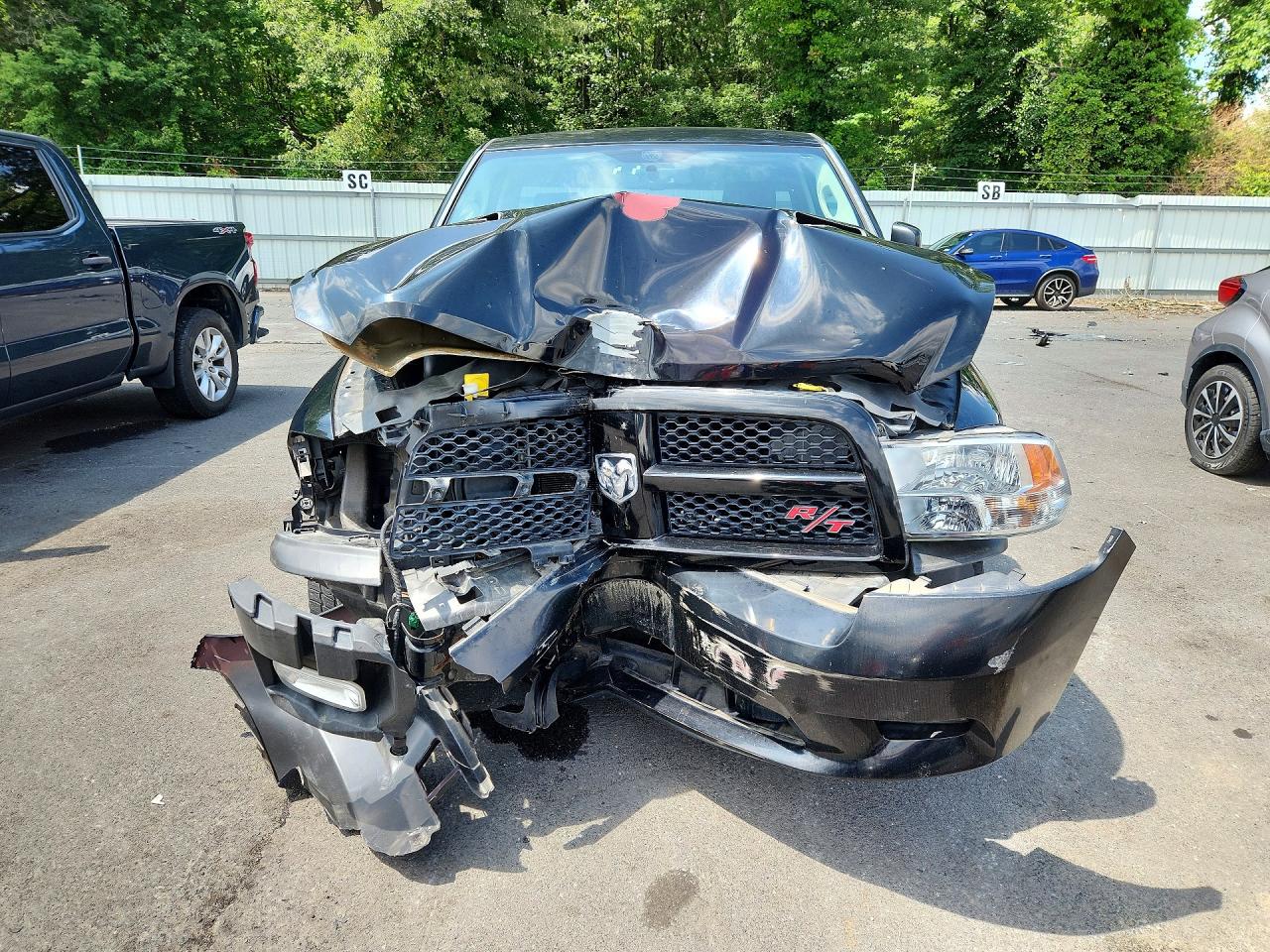 2012 Dodge Ram 1500 Sport Black vin: 3C6JD6CT4CG169236