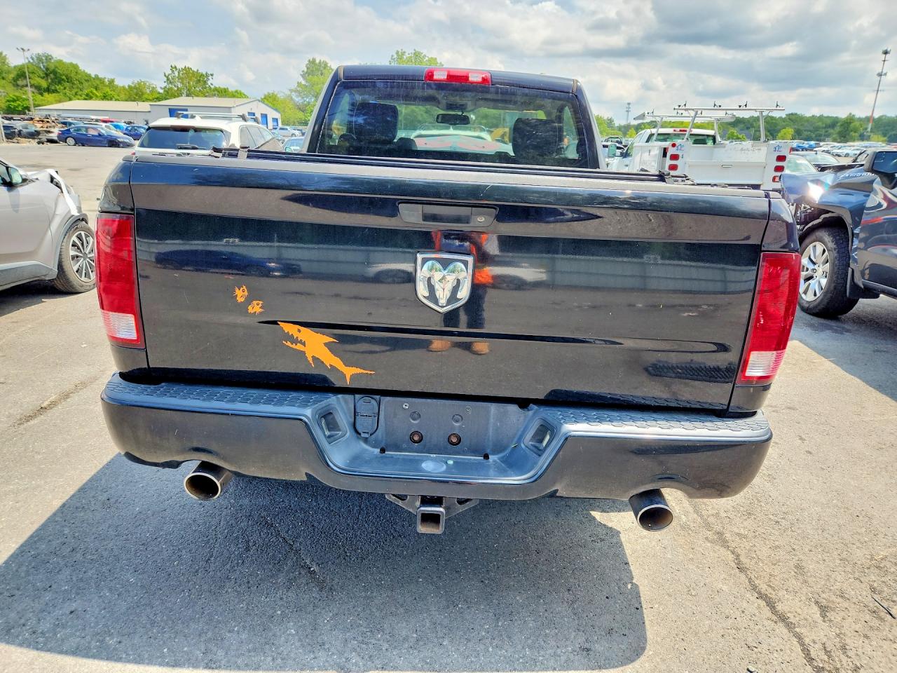 2012 Dodge Ram 1500 Sport Black vin: 3C6JD6CT4CG169236