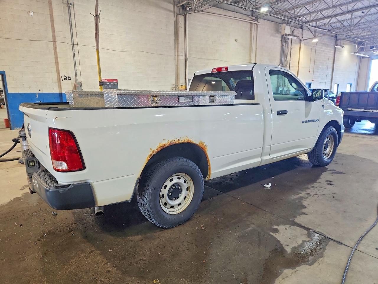2012 Dodge Ram 1500 St Белый vin: 3C6JD6DK8CG137914