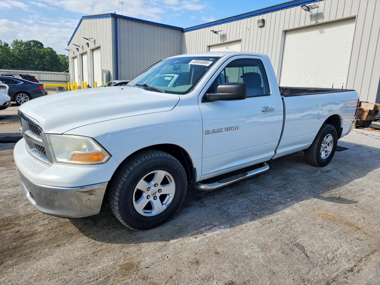 2012 Dodge Ram 1500 Slt White vin: 3C6JD6EP0CG119157