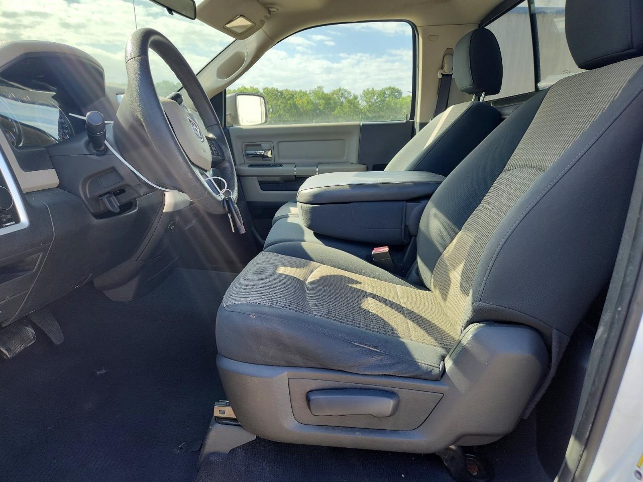 2012 Dodge Ram 1500 Slt White vin: 3C6JD6EP0CG119157