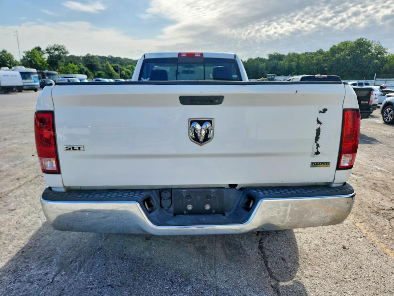 2012 Dodge Ram 1500 Slt White vin: 3C6JD6EP0CG119157