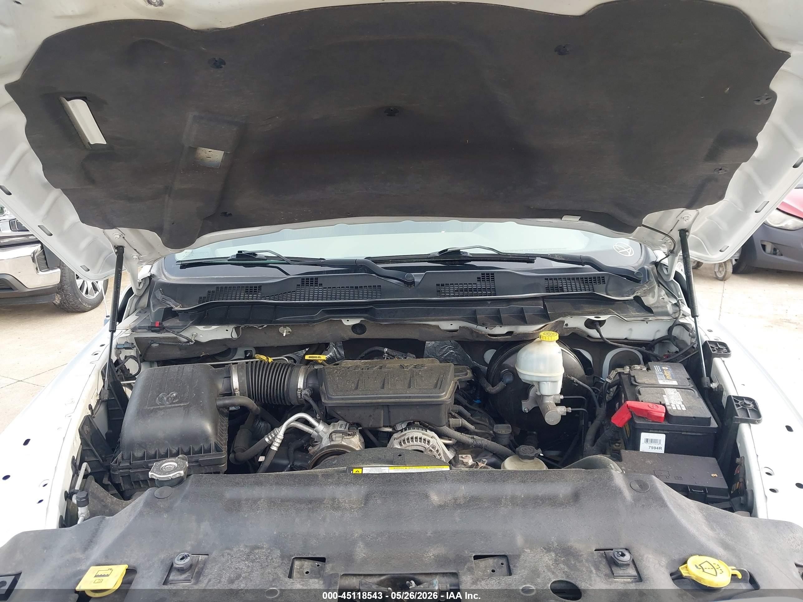 2012 Ram 1500 Slt Белый vin: 3C6JD6EP2CG169218