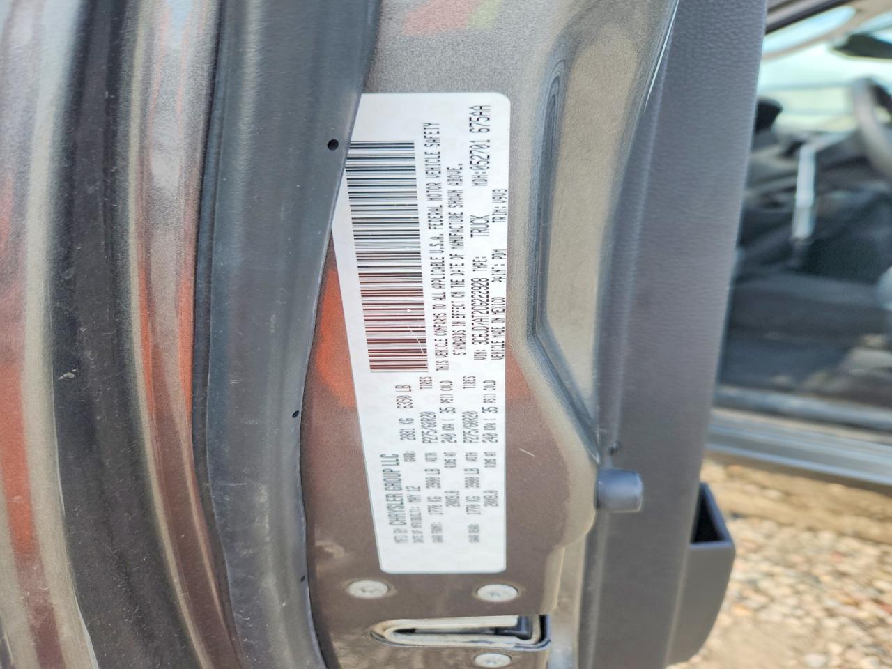 2012 Dodge Ram 1500 St Gray vin: 3C6JD7AT2CG222928