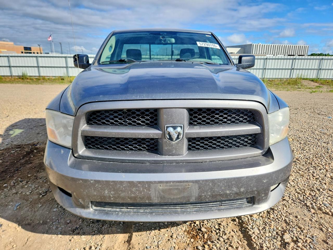 2012 Dodge Ram 1500 St Gray vin: 3C6JD7AT2CG222928