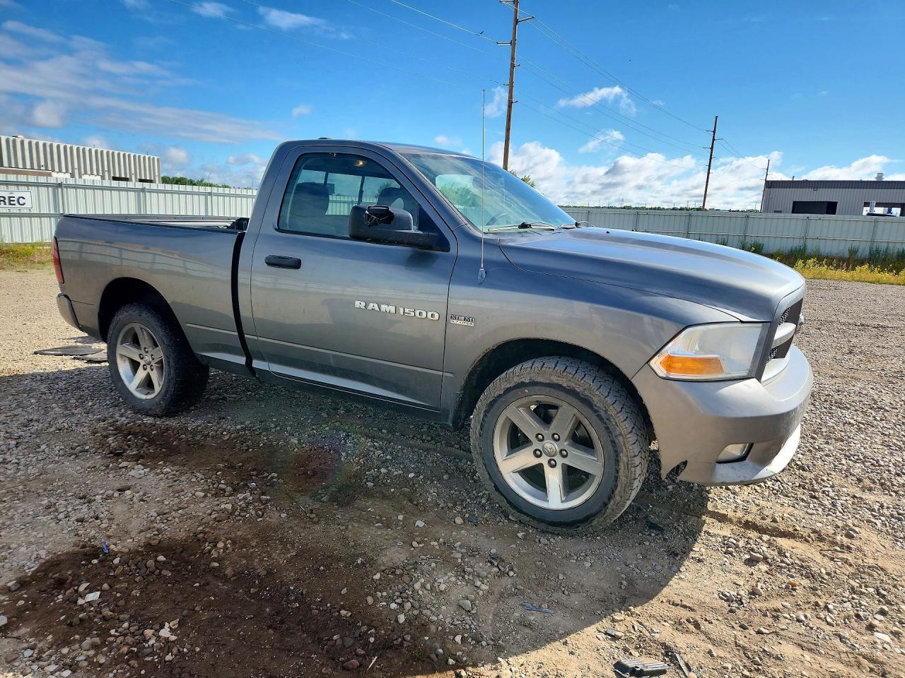 2012 Dodge Ram 1500 St Gray vin: 3C6JD7AT2CG222928