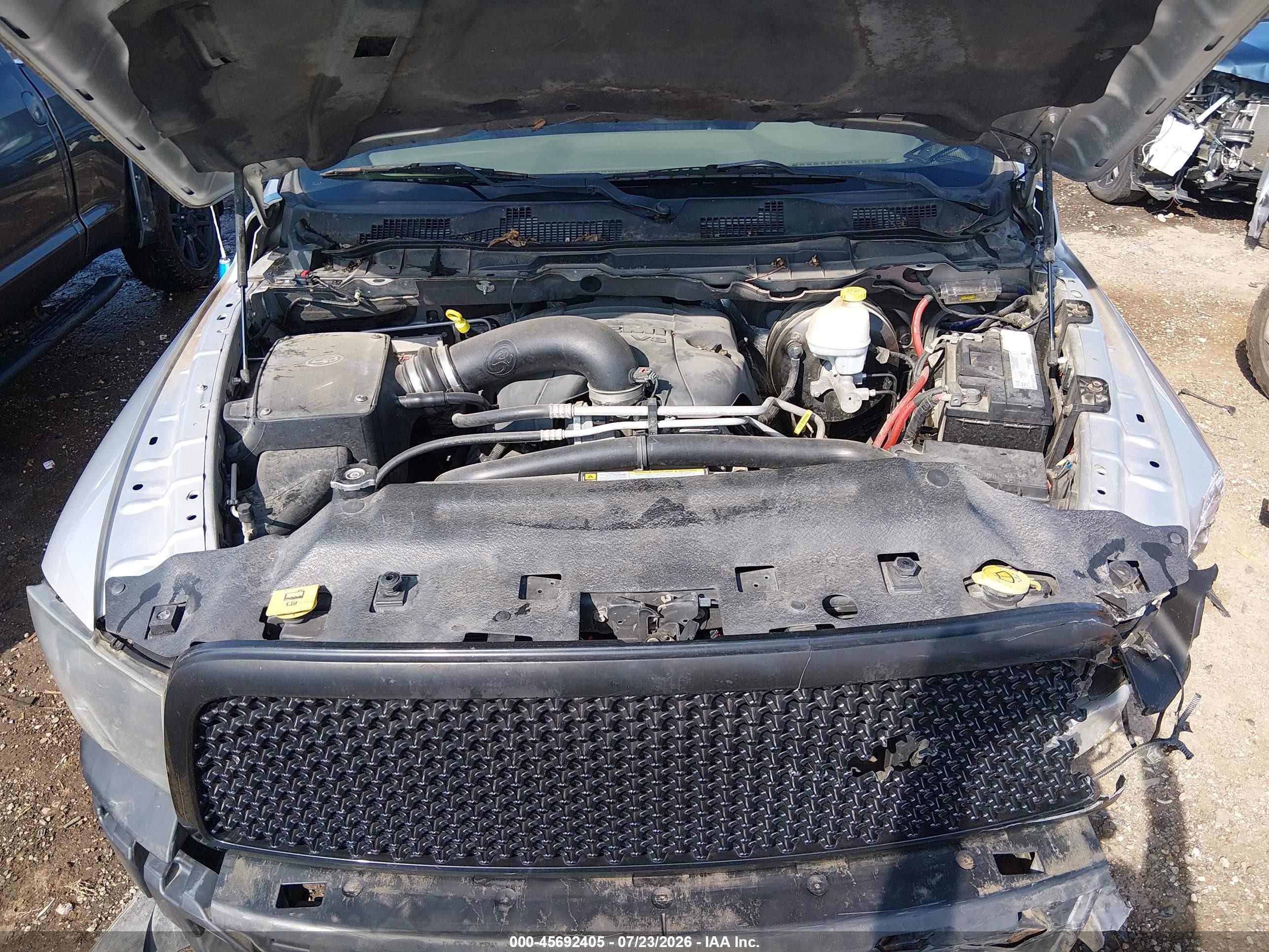 2012 Ram 1500 Express Silver vin: 3C6JD7AT4CG103195