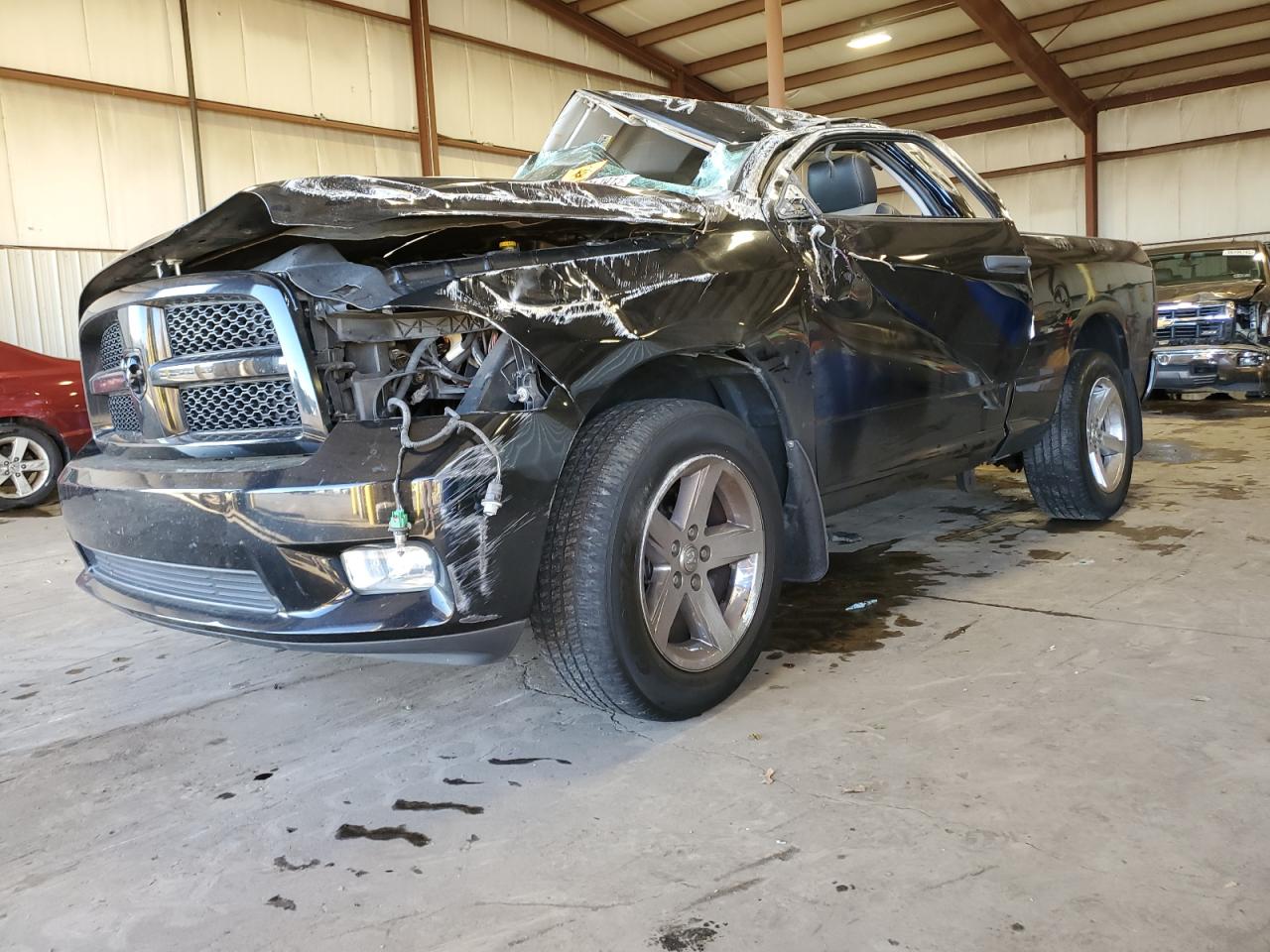 2012 Dodge Ram 1500 St Black vin: 3C6JD7AT5CG163079