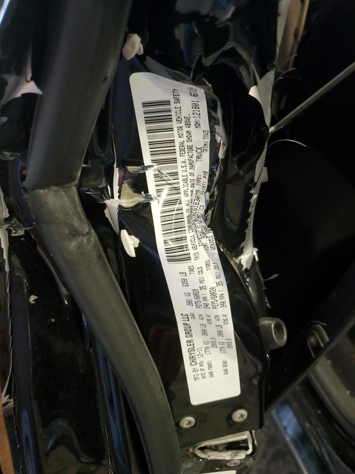 2012 Dodge Ram 1500 St Black vin: 3C6JD7AT5CG163079