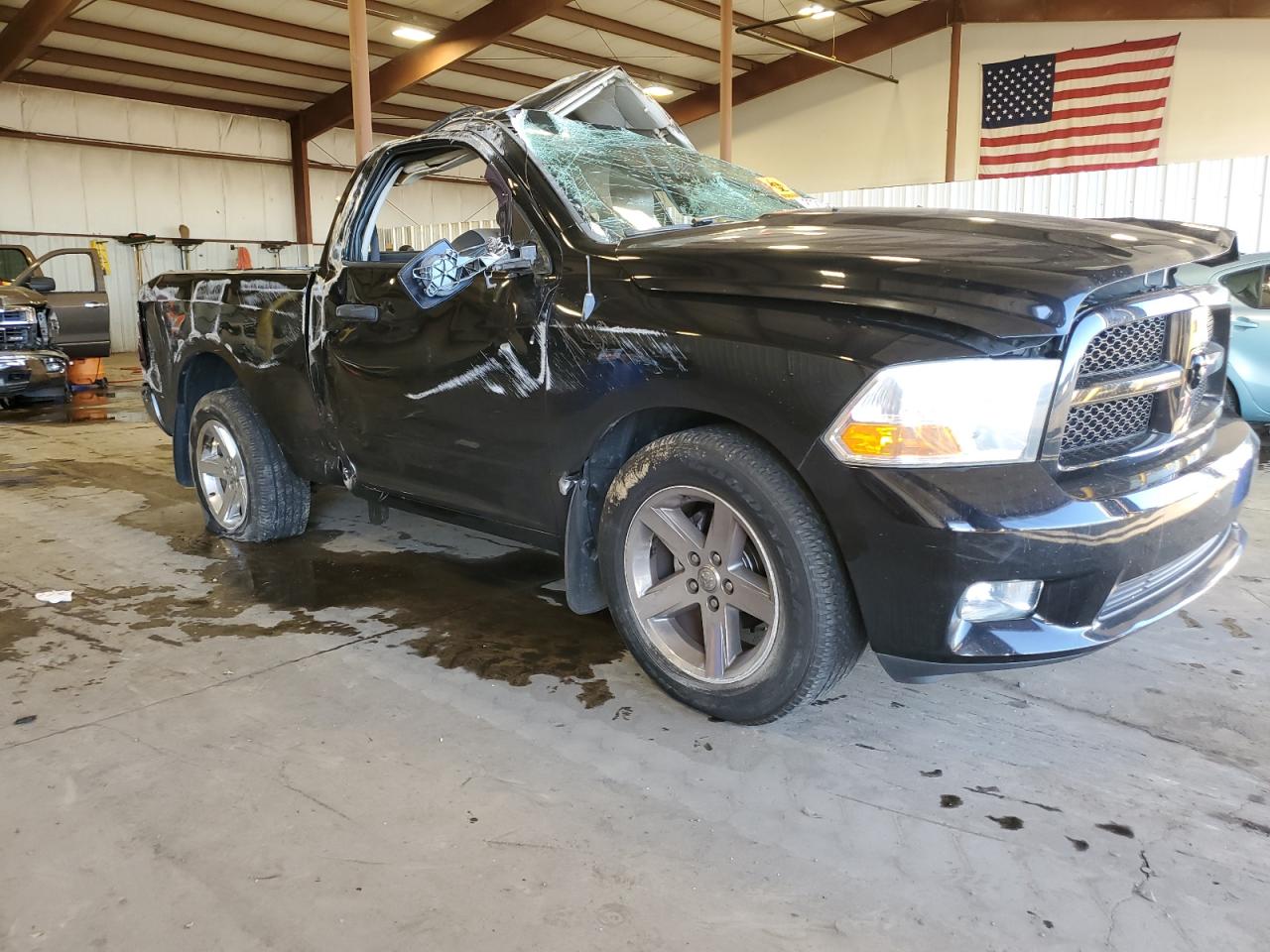 2012 Dodge Ram 1500 St Black vin: 3C6JD7AT5CG163079