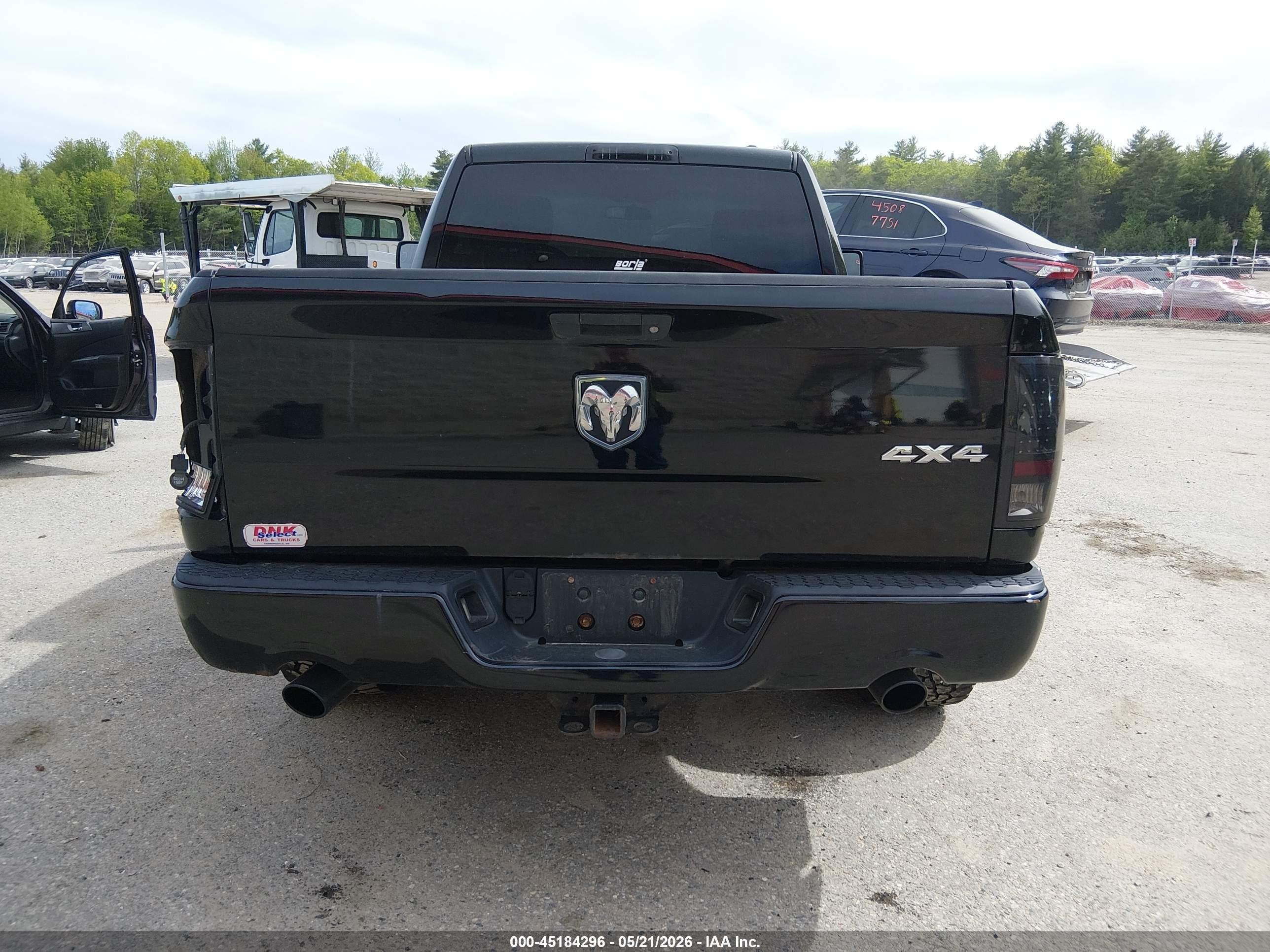 2012 Ram 1500 St Black vin: 3C6JD7ATXCG216858