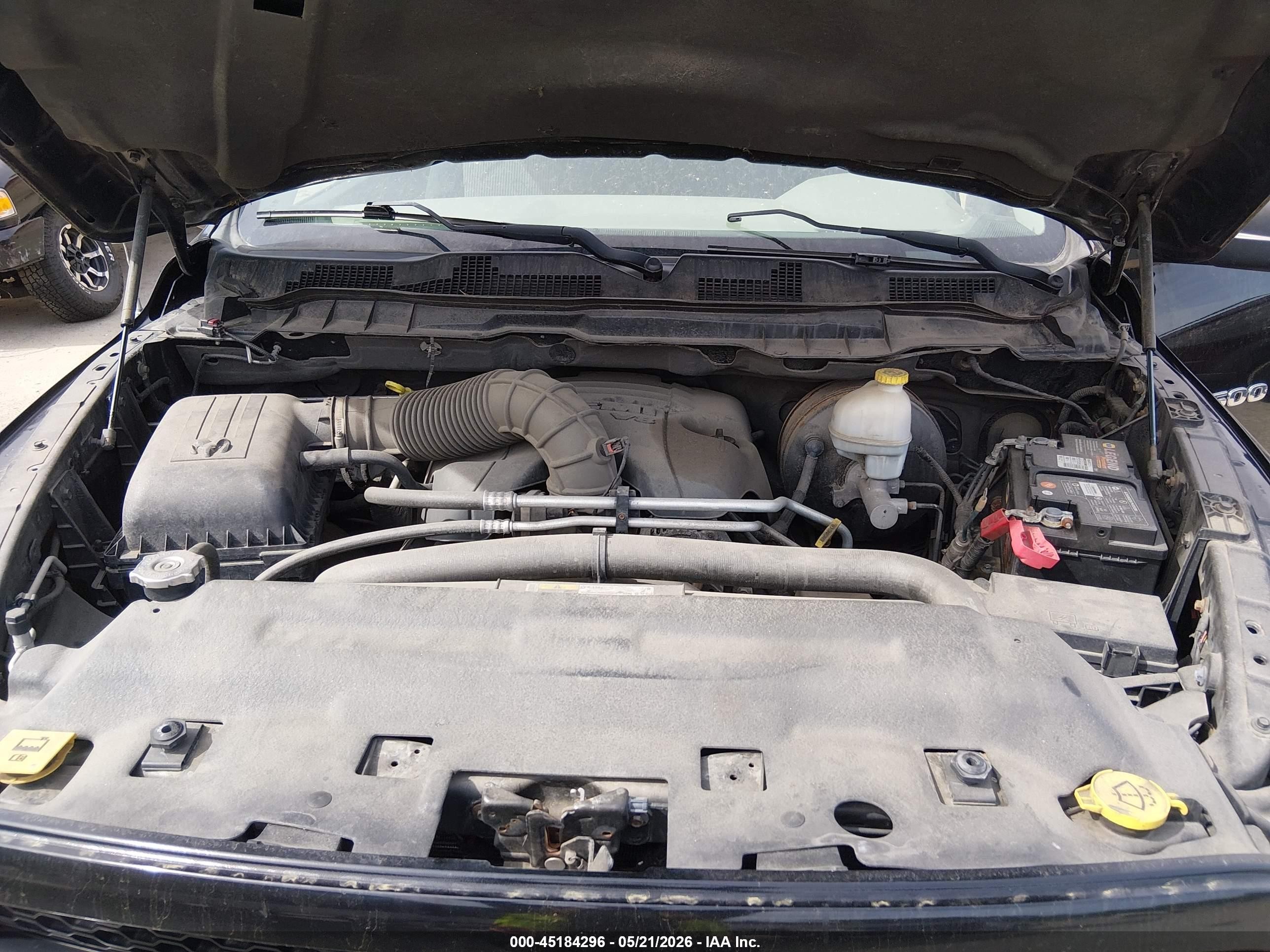 2012 Ram 1500 St Black vin: 3C6JD7ATXCG216858