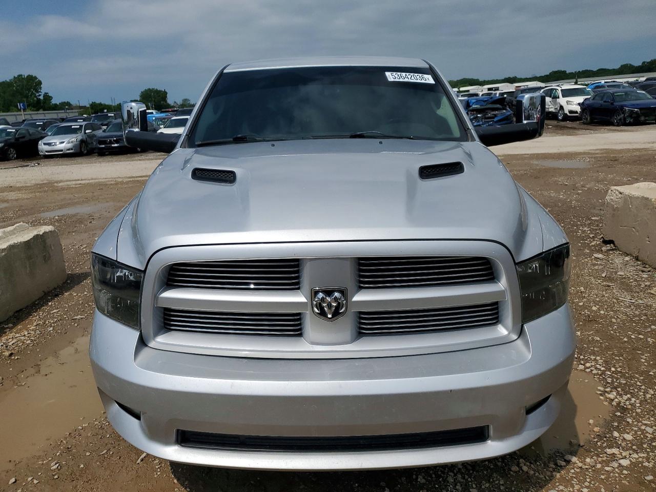 2012 Dodge Ram 1500 Sport Silver vin: 3C6JD7CT8CG101477