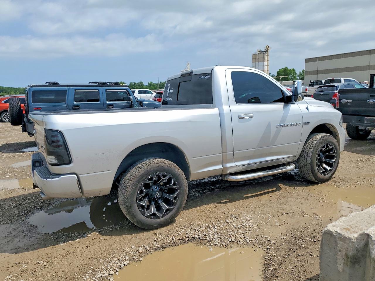 2012 Dodge Ram 1500 Sport Silver vin: 3C6JD7CT8CG101477
