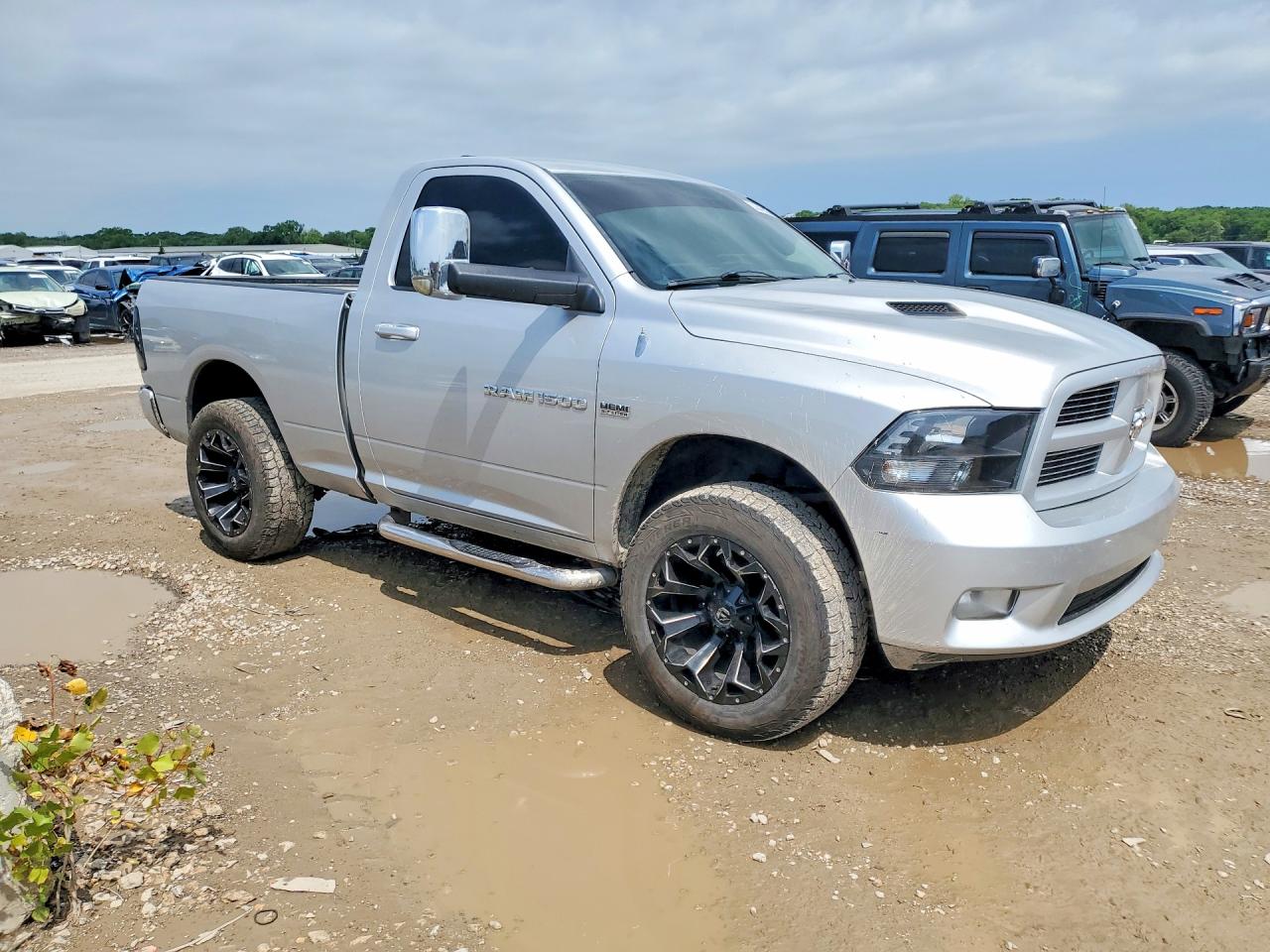 2012 Dodge Ram 1500 Sport Silver vin: 3C6JD7CT8CG101477
