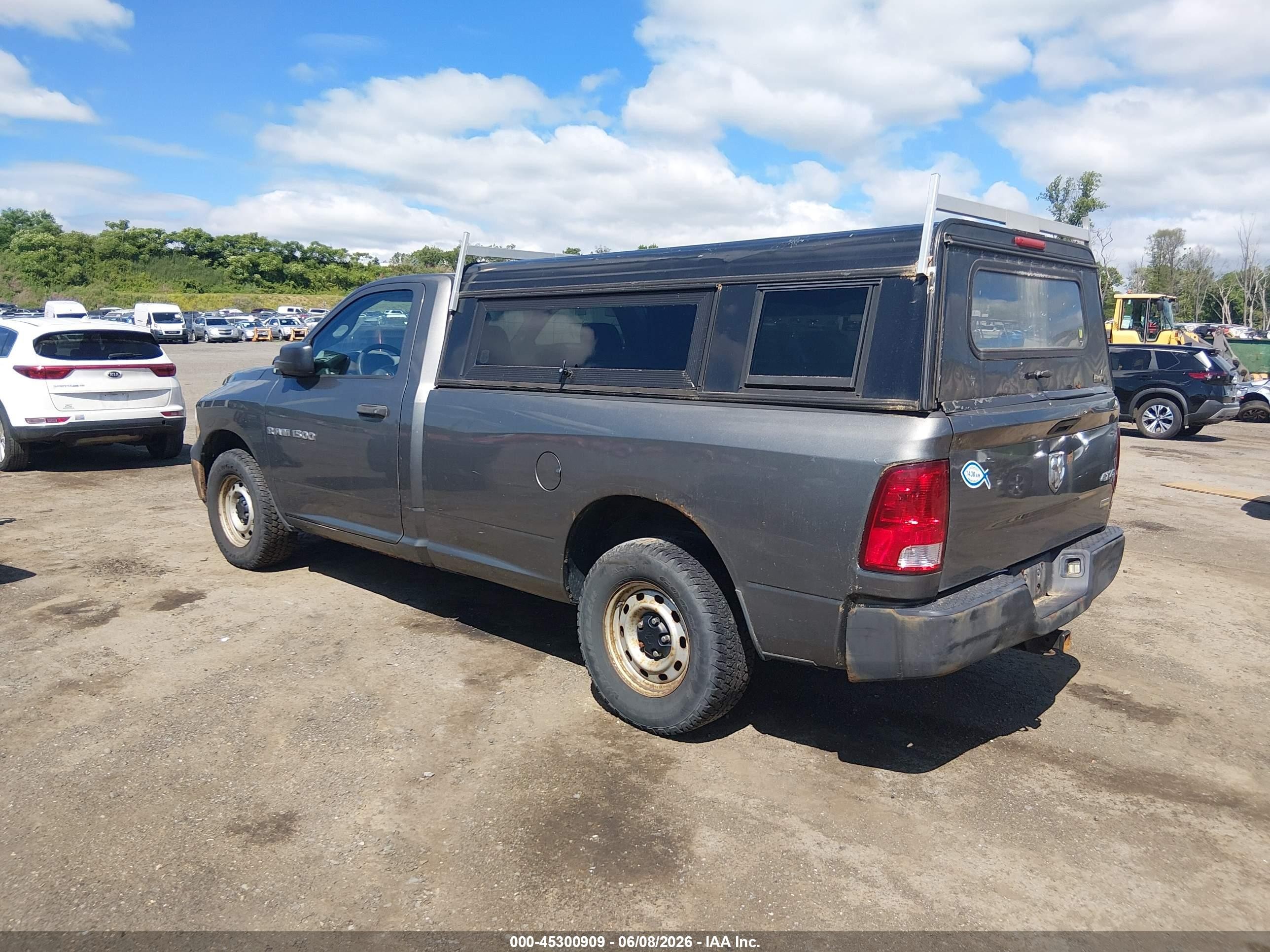 2012 Ram 1500 St Gray vin: 3C6JD7DP4CG124613