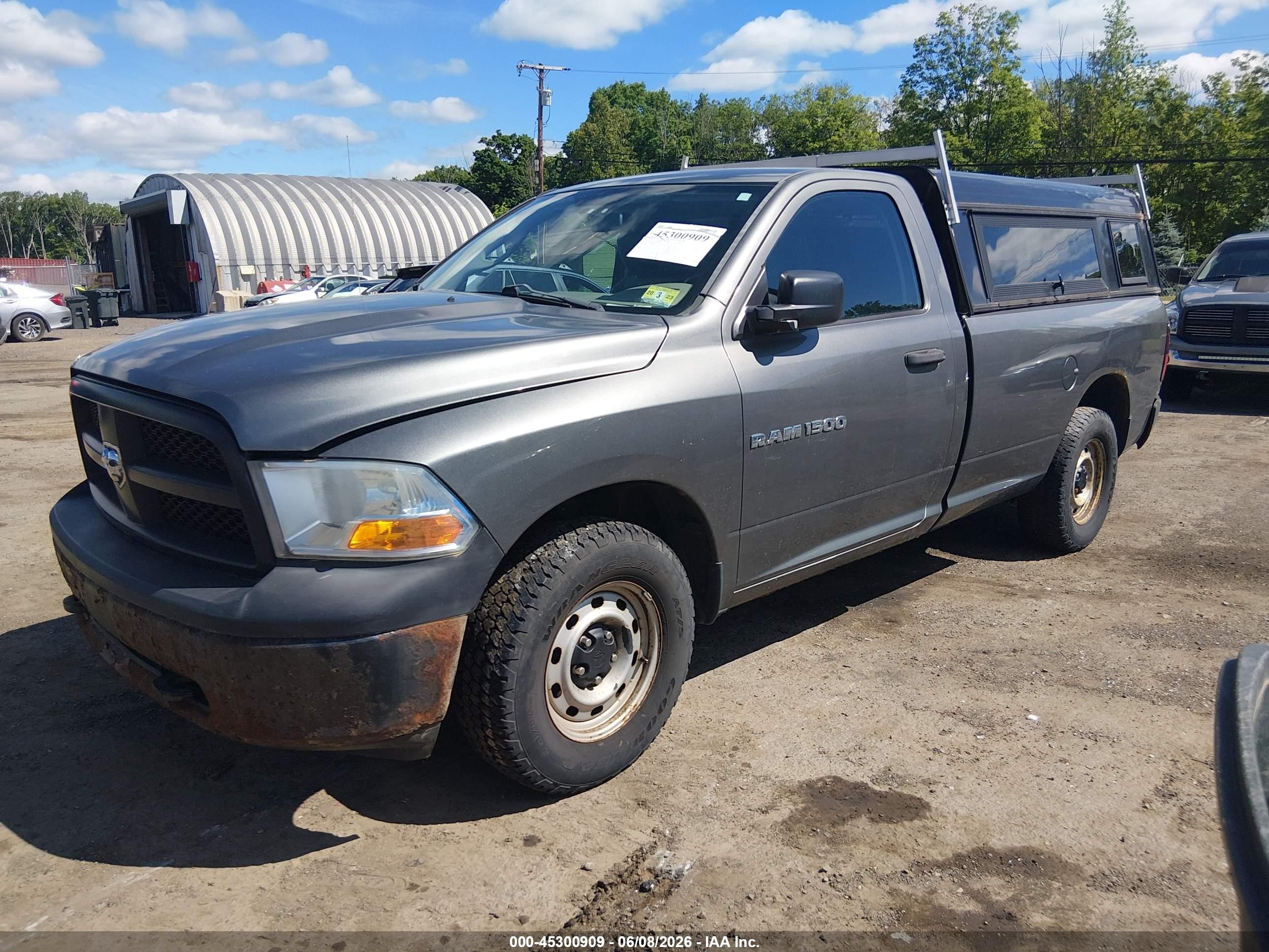 2012 Ram 1500 St Gray vin: 3C6JD7DP4CG124613