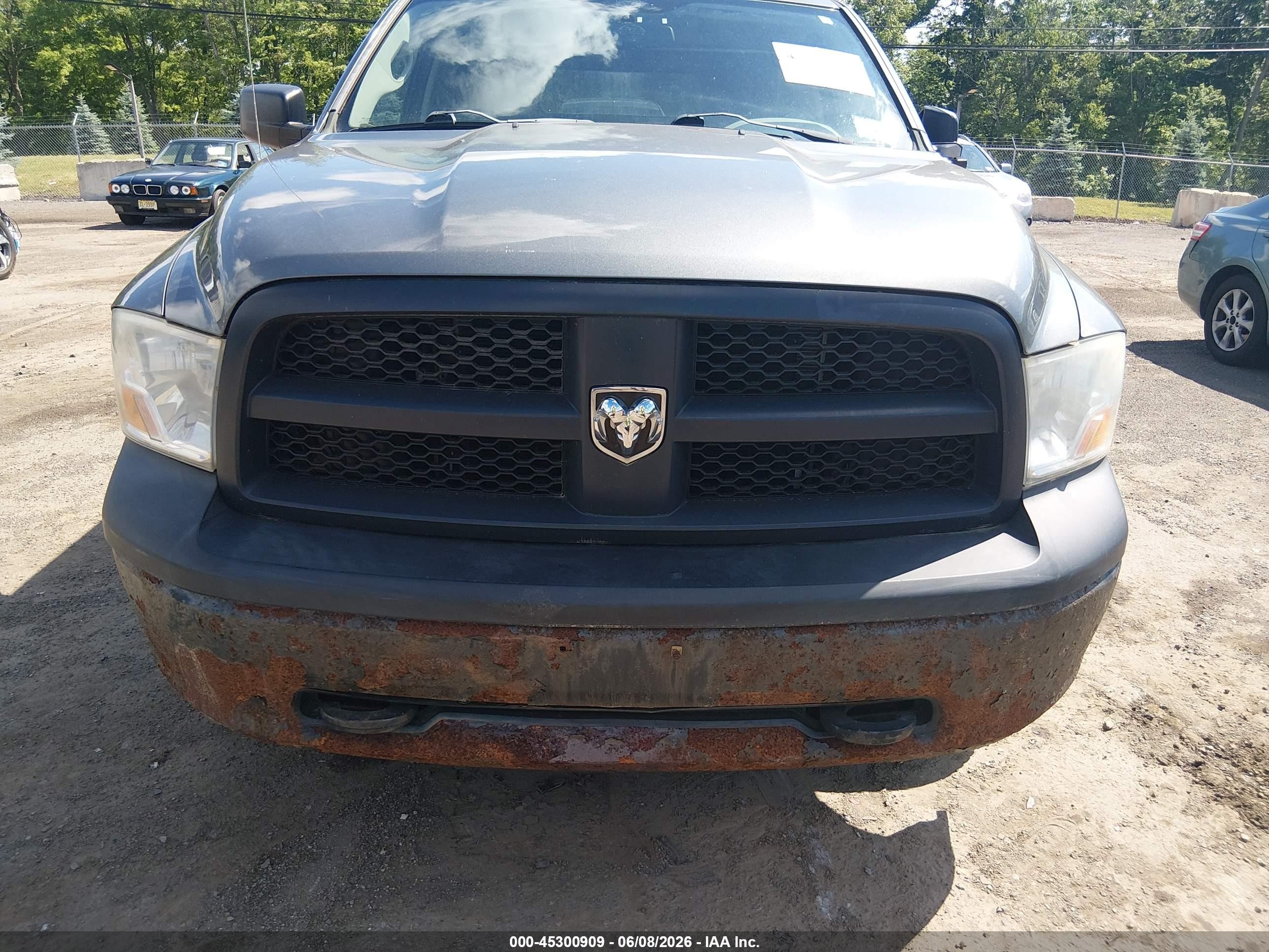 2012 Ram 1500 St Gray vin: 3C6JD7DP4CG124613