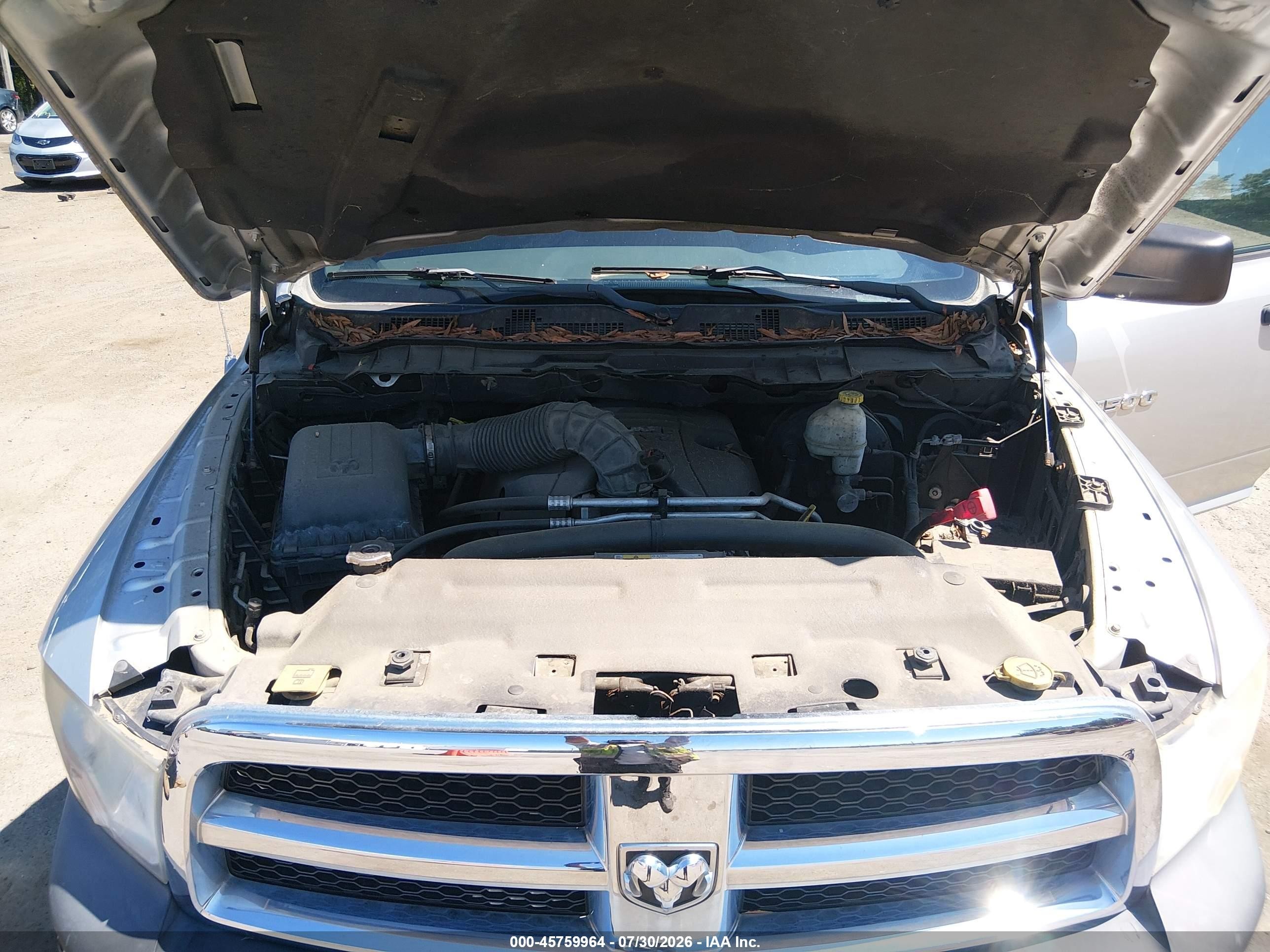2012 Ram 1500 Tradesman Silver vin: 3C6JD7DT1CG251381