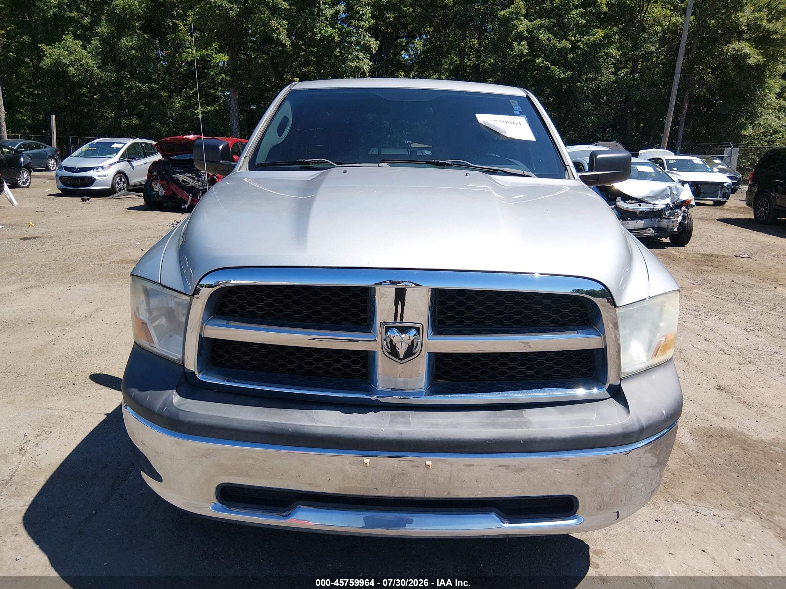 2012 Ram 1500 Tradesman Silver vin: 3C6JD7DT1CG251381
