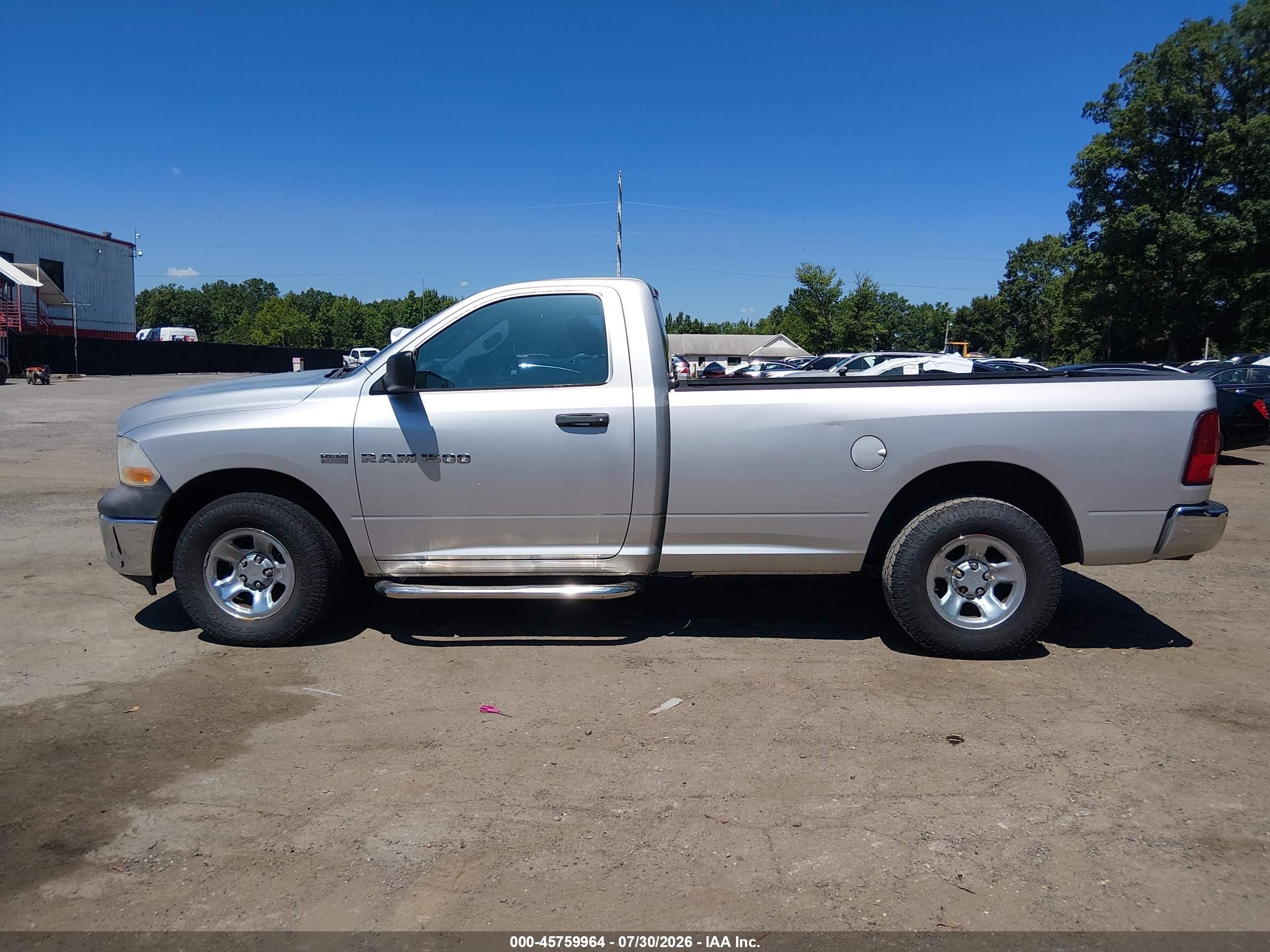 2012 Ram 1500 Tradesman Silver vin: 3C6JD7DT1CG251381