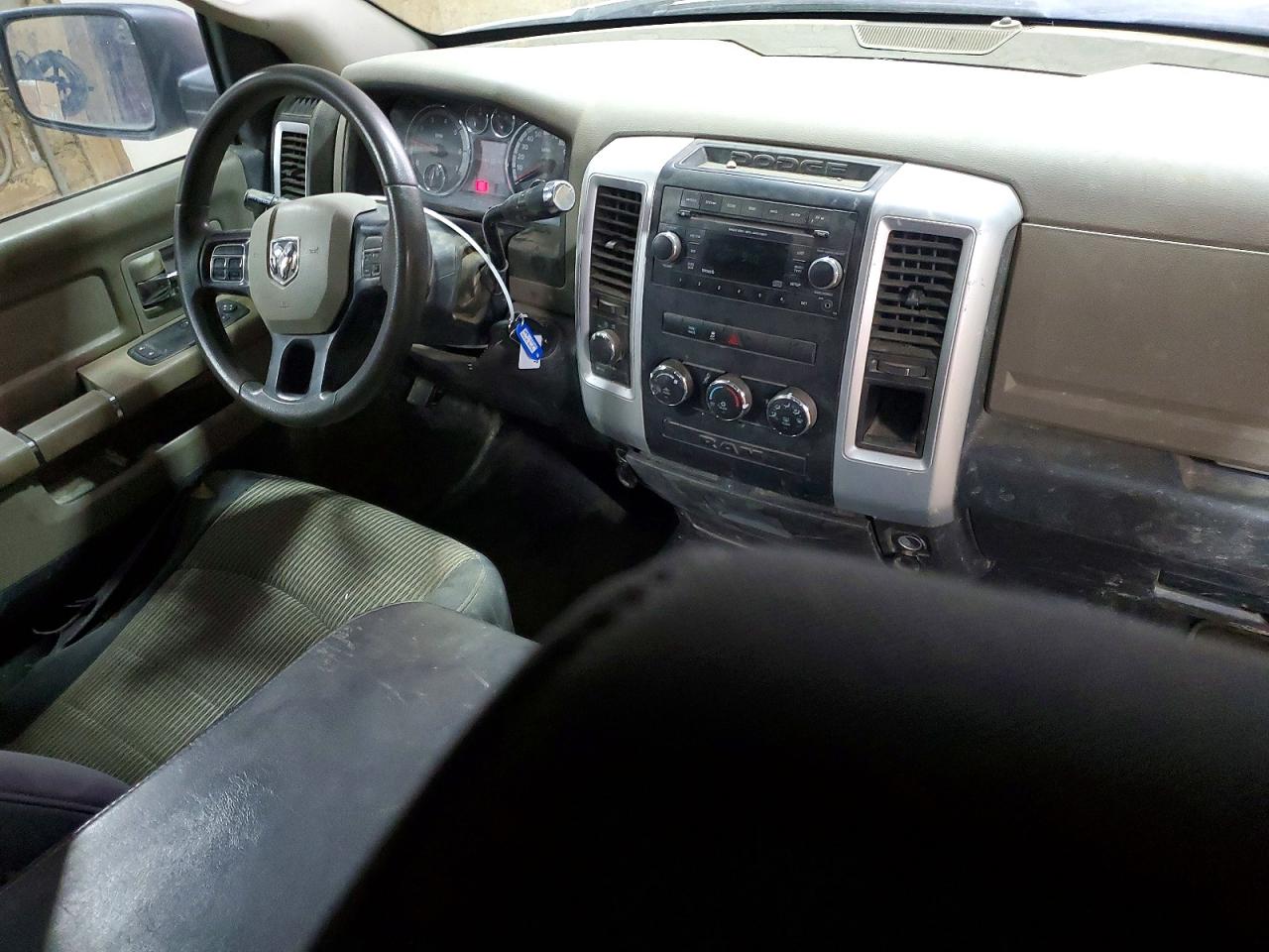 2012 Dodge Ram 1500 Slt White vin: 3C6JD7EP2CG169290