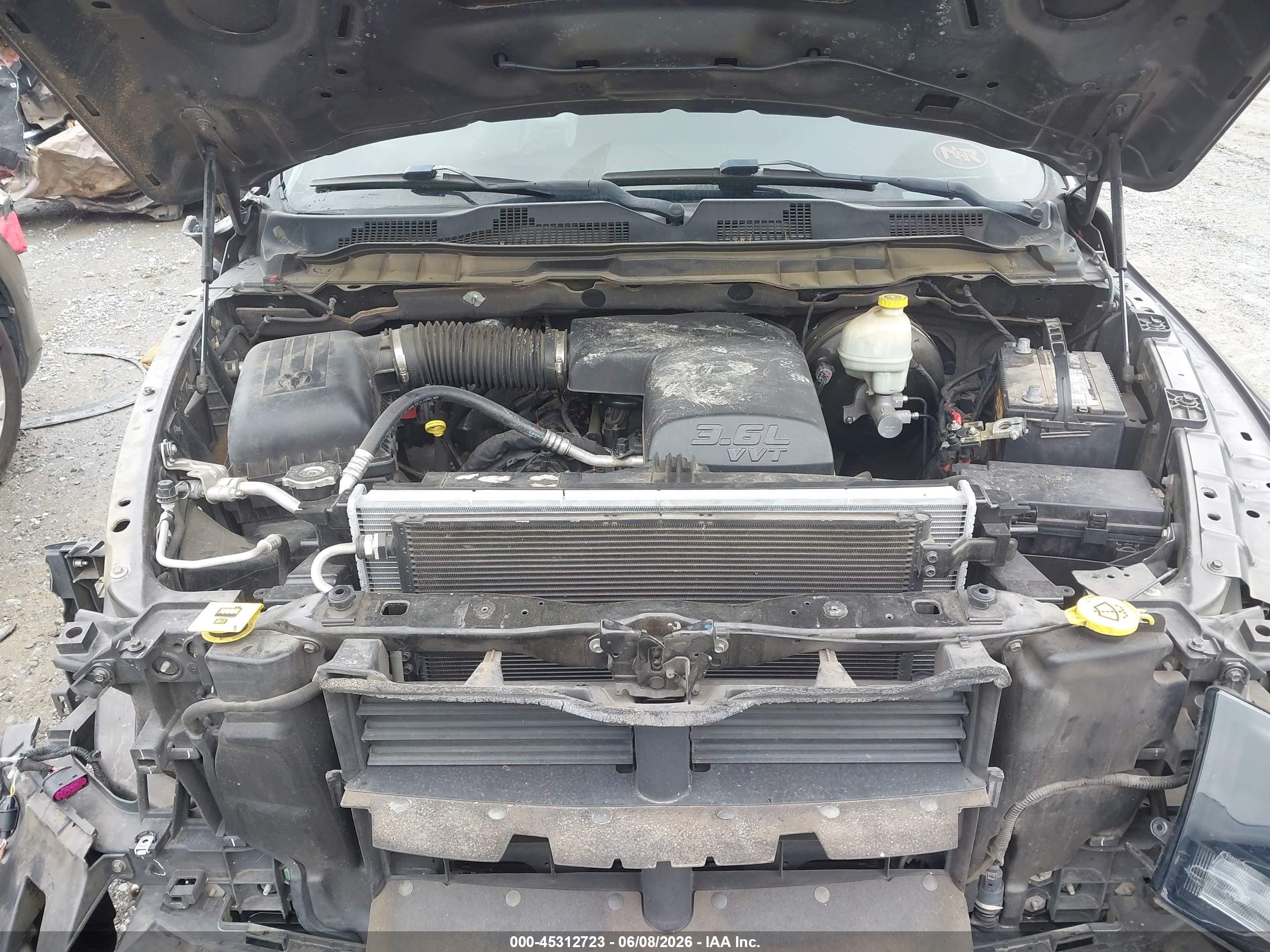 2014 Ram 1500 Tradesman Gray vin: 3C6JR6AG1EG161007